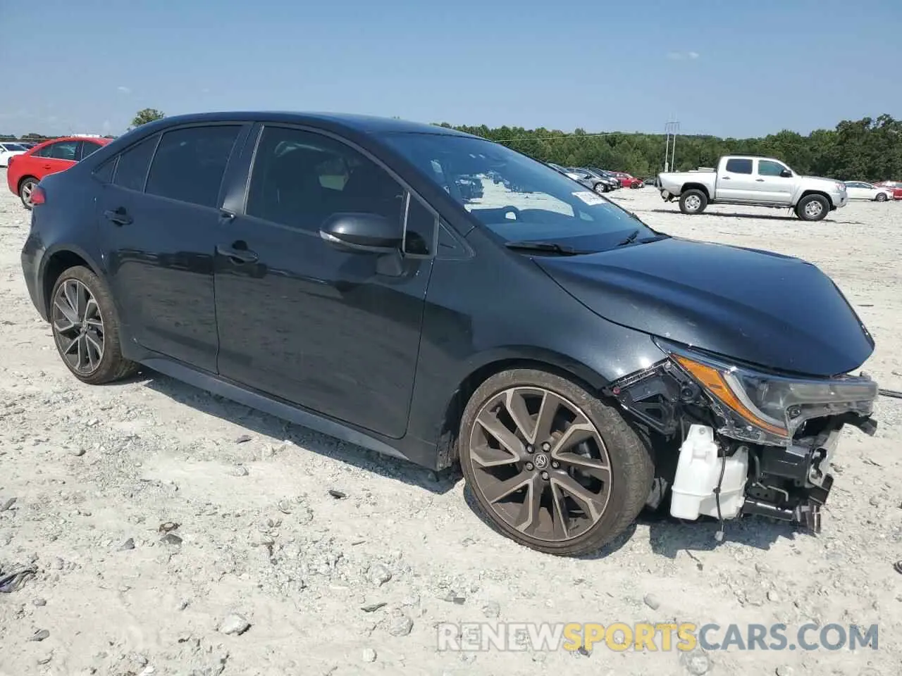 4 Photograph of a damaged car JTDS4MCE4NJ092307 TOYOTA COROLLA 2022