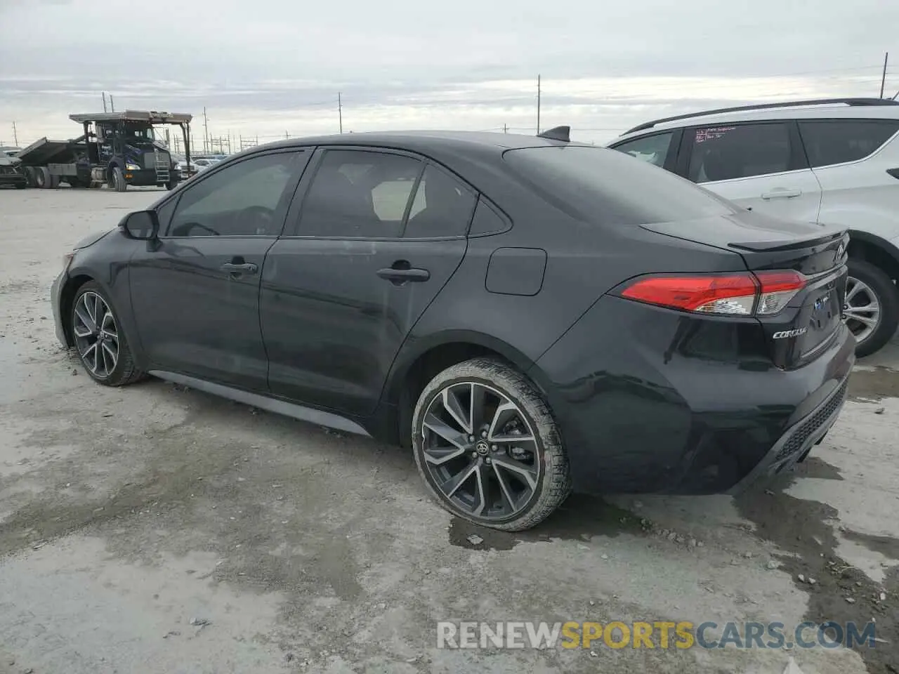 2 Photograph of a damaged car JTDS4MCE4NJ093425 TOYOTA COROLLA 2022