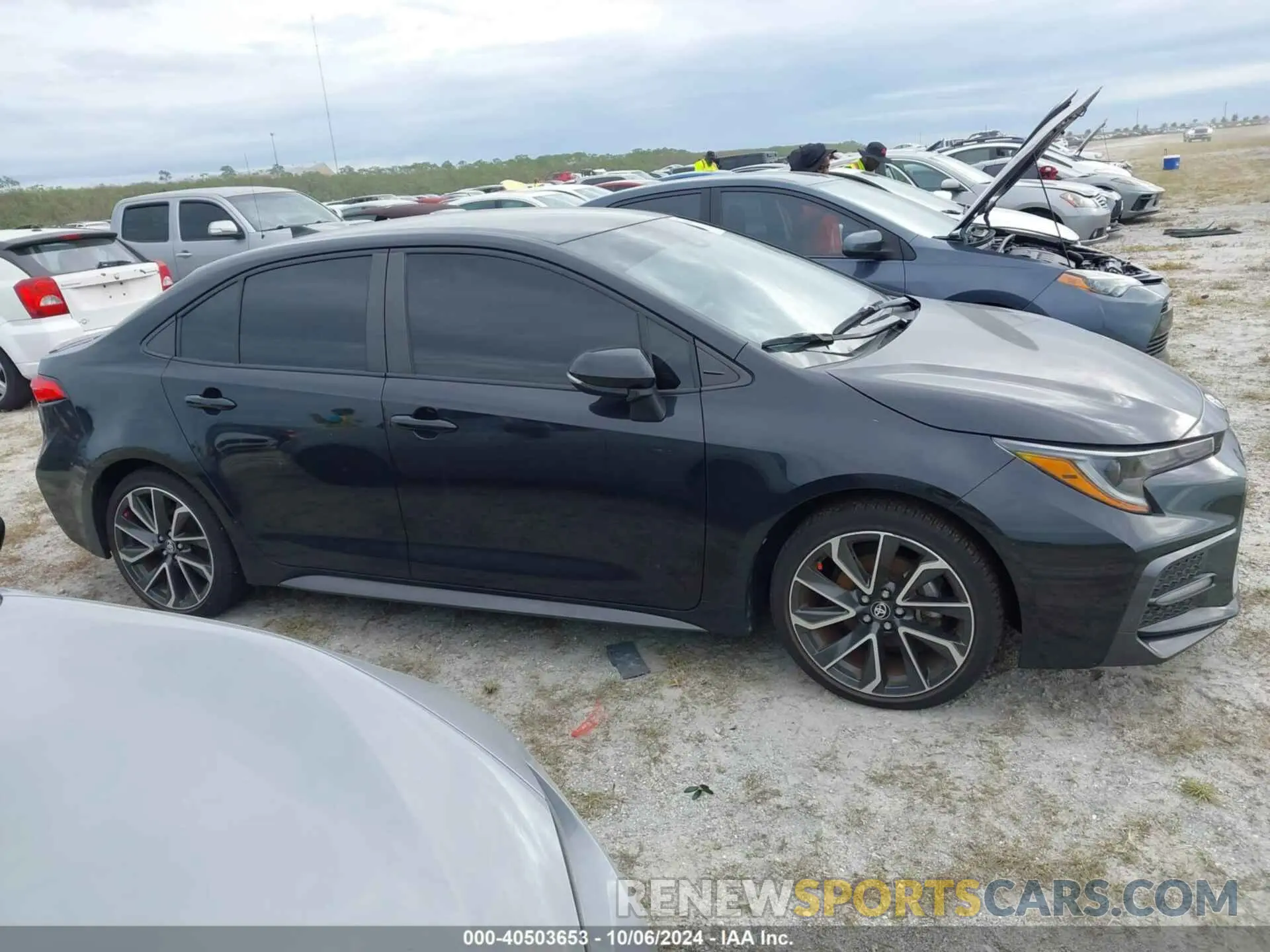 13 Photograph of a damaged car JTDS4MCE4NJ095580 TOYOTA COROLLA 2022