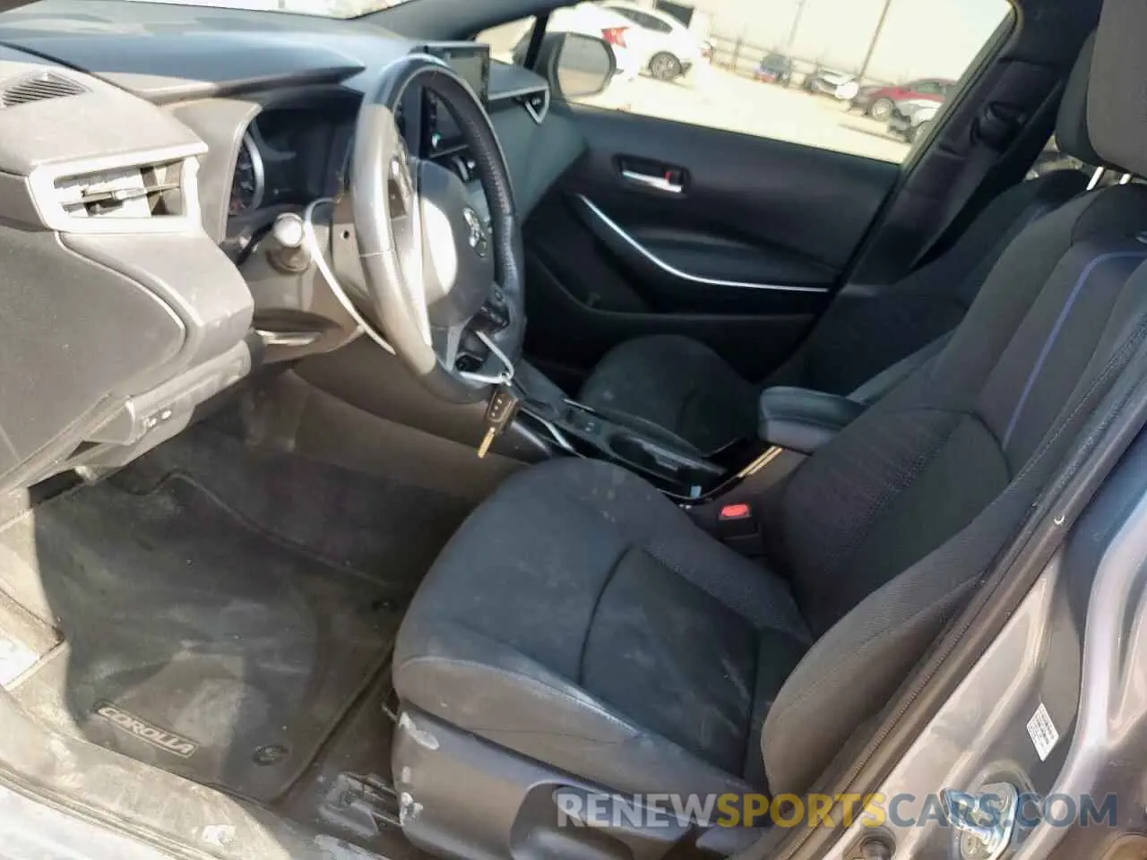 7 Photograph of a damaged car JTDS4MCE4NJ098608 TOYOTA COROLLA 2022