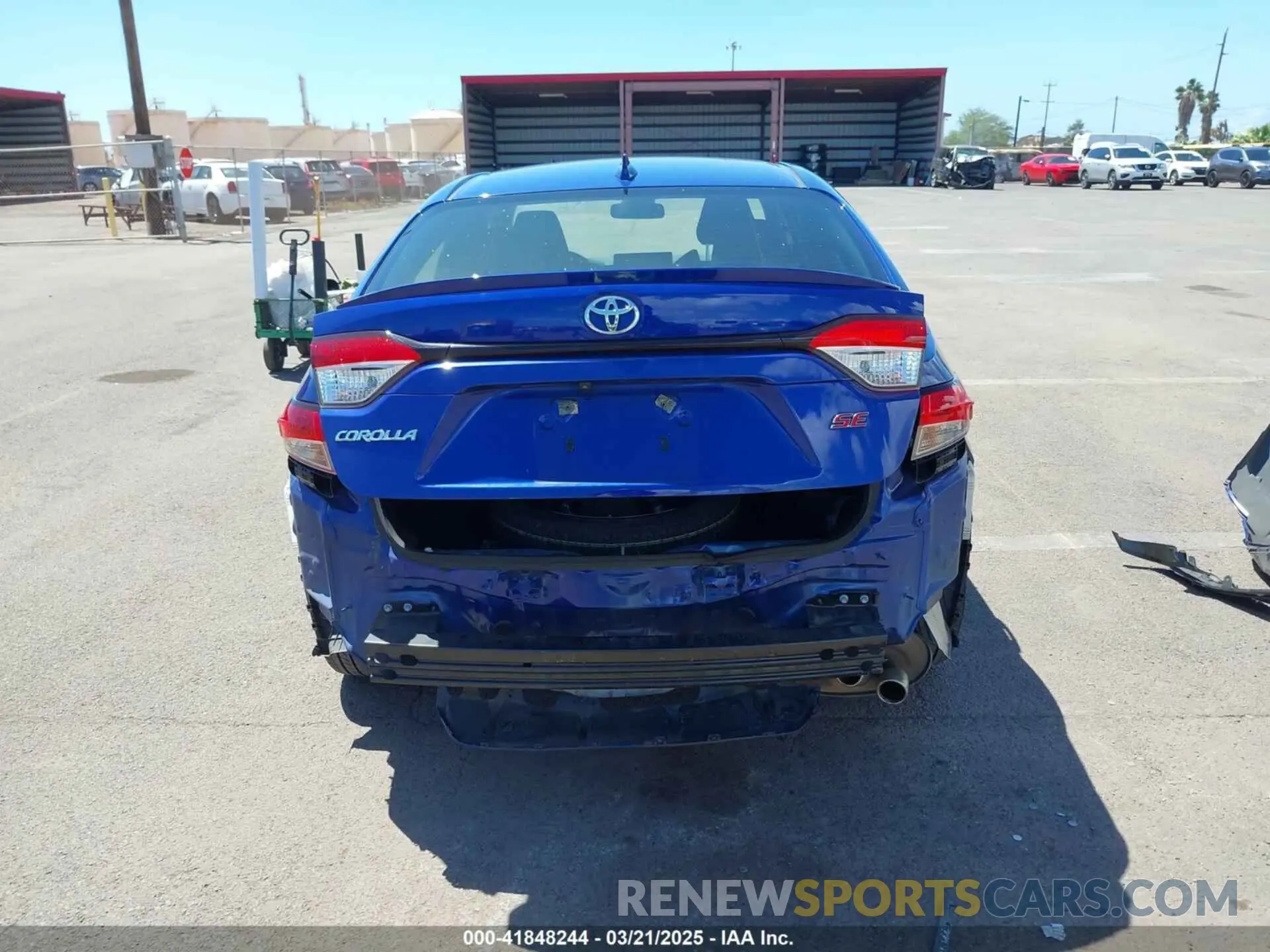 17 Photograph of a damaged car JTDS4MCE4NJ099869 TOYOTA COROLLA 2022