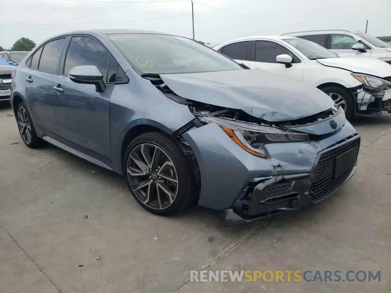 1 Photograph of a damaged car JTDS4MCE5N3501970 TOYOTA COROLLA 2022