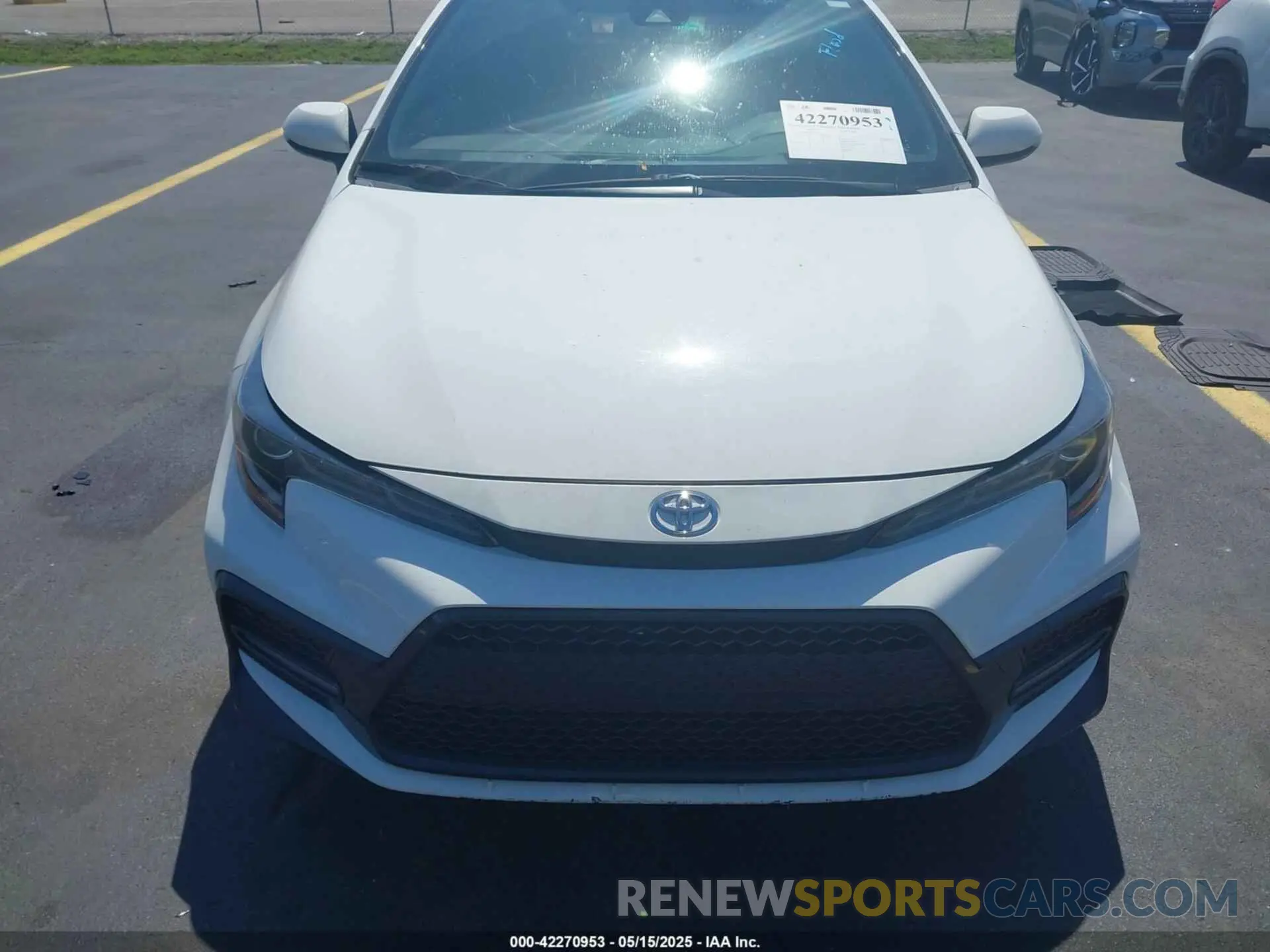 12 Photograph of a damaged car JTDS4MCE5N3504691 TOYOTA COROLLA 2022