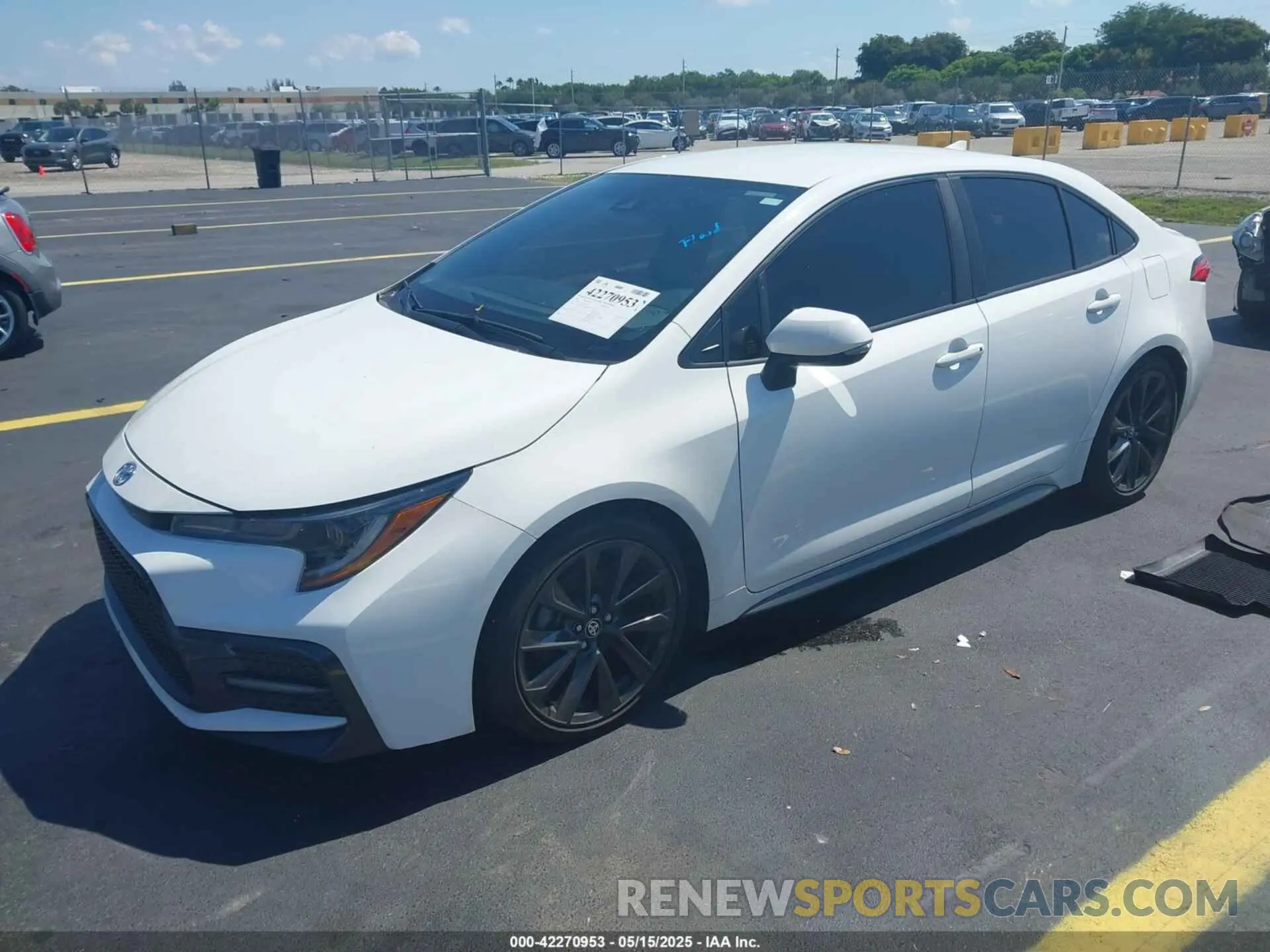 2 Photograph of a damaged car JTDS4MCE5N3504691 TOYOTA COROLLA 2022