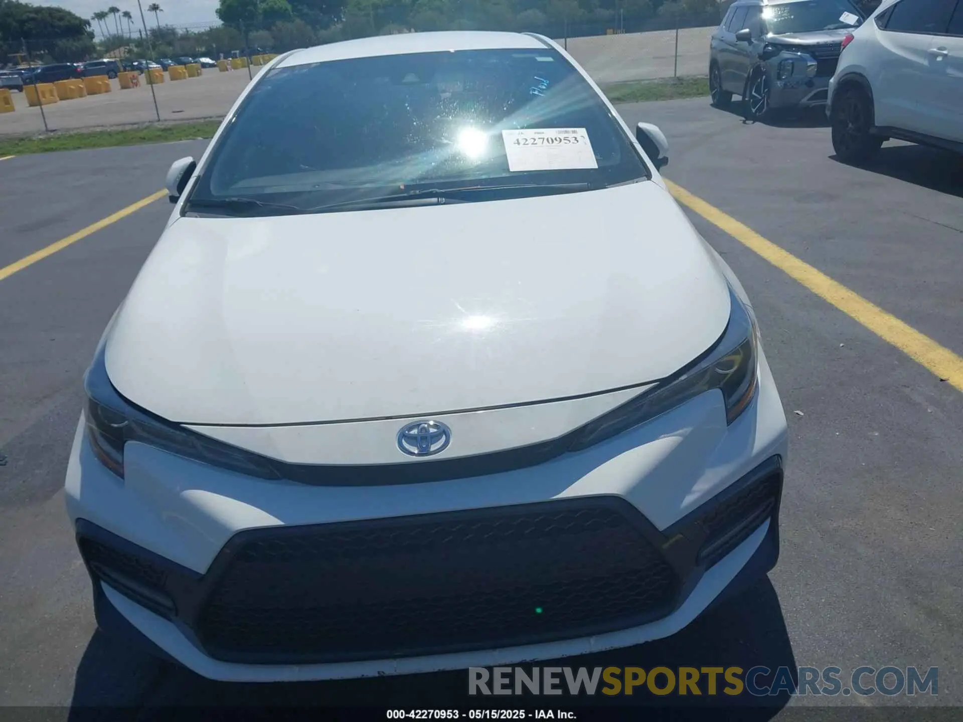 6 Photograph of a damaged car JTDS4MCE5N3504691 TOYOTA COROLLA 2022