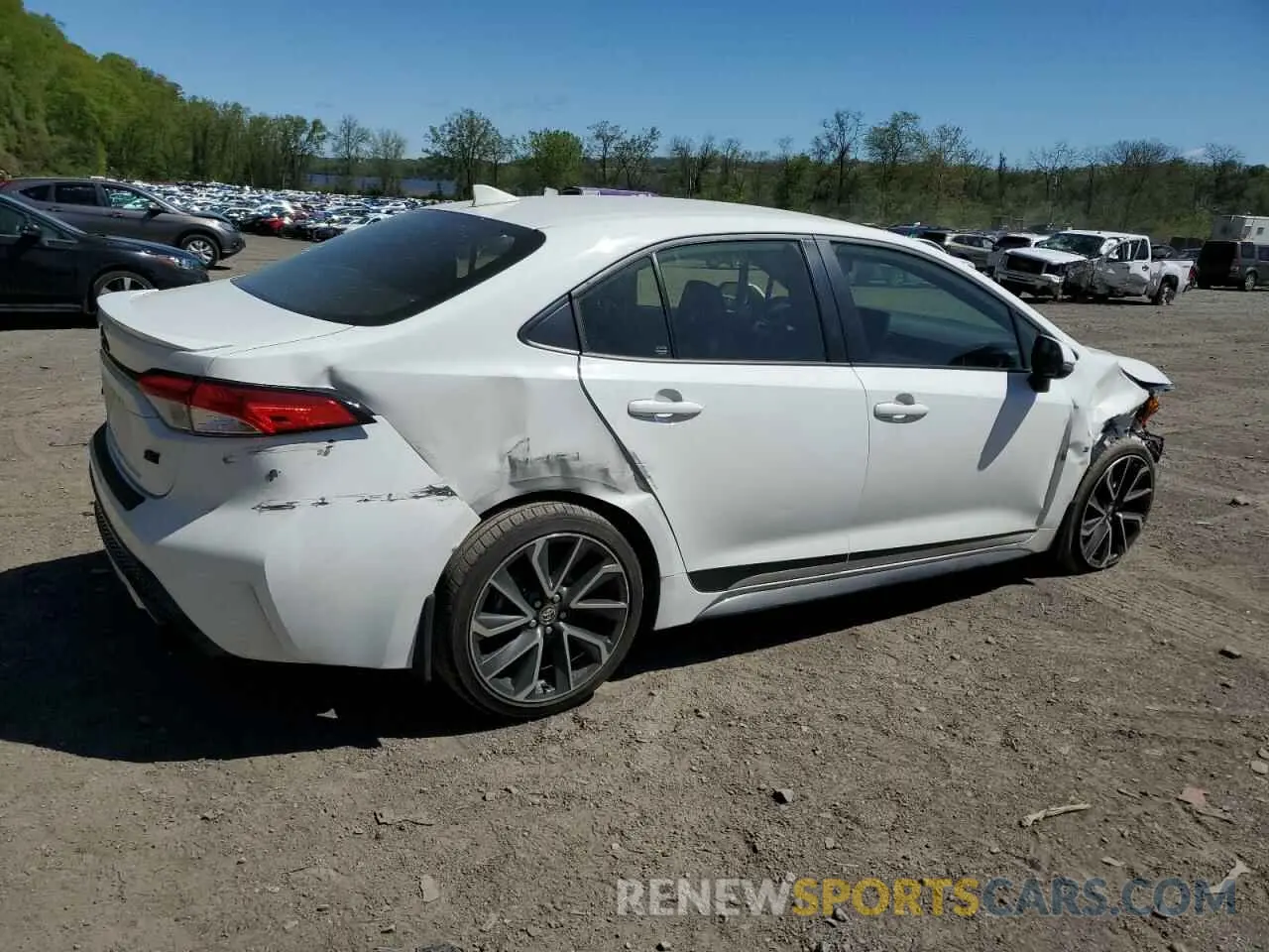 3 Photograph of a damaged car JTDS4MCE5N3509518 TOYOTA COROLLA 2022
