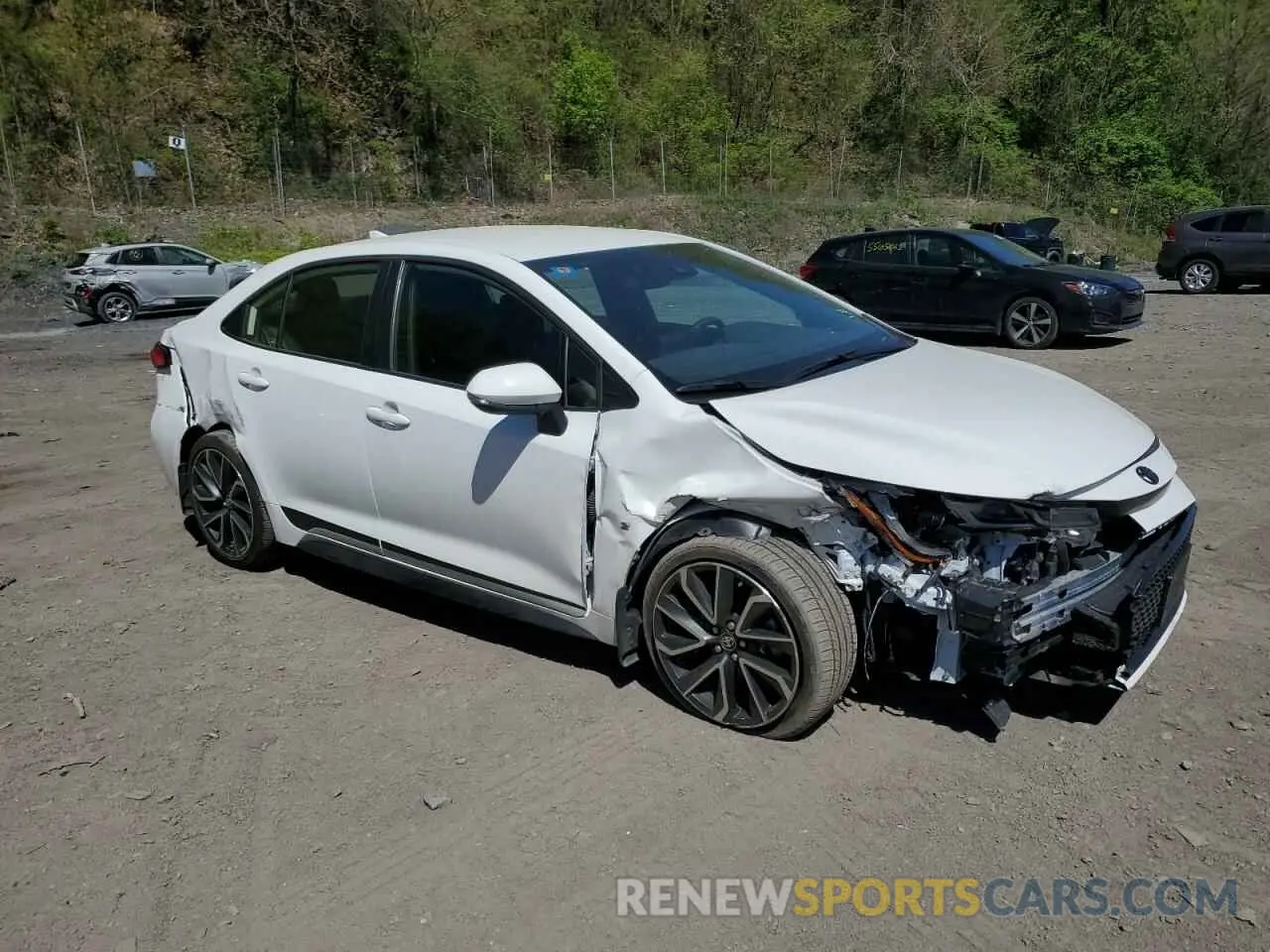4 Photograph of a damaged car JTDS4MCE5N3509518 TOYOTA COROLLA 2022