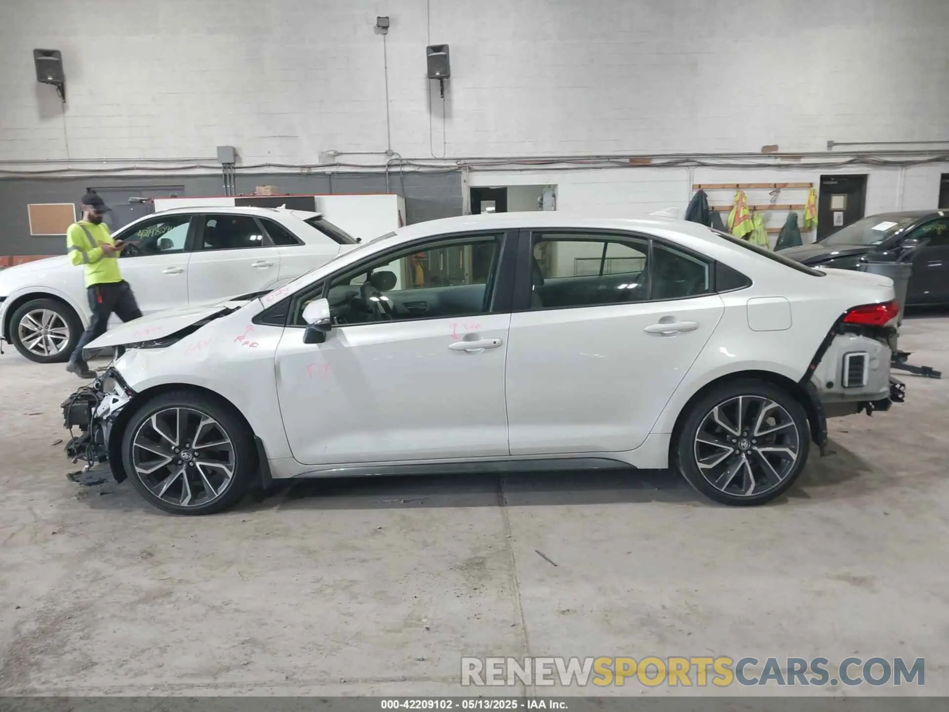 14 Photograph of a damaged car JTDS4MCE5N3509566 TOYOTA COROLLA 2022