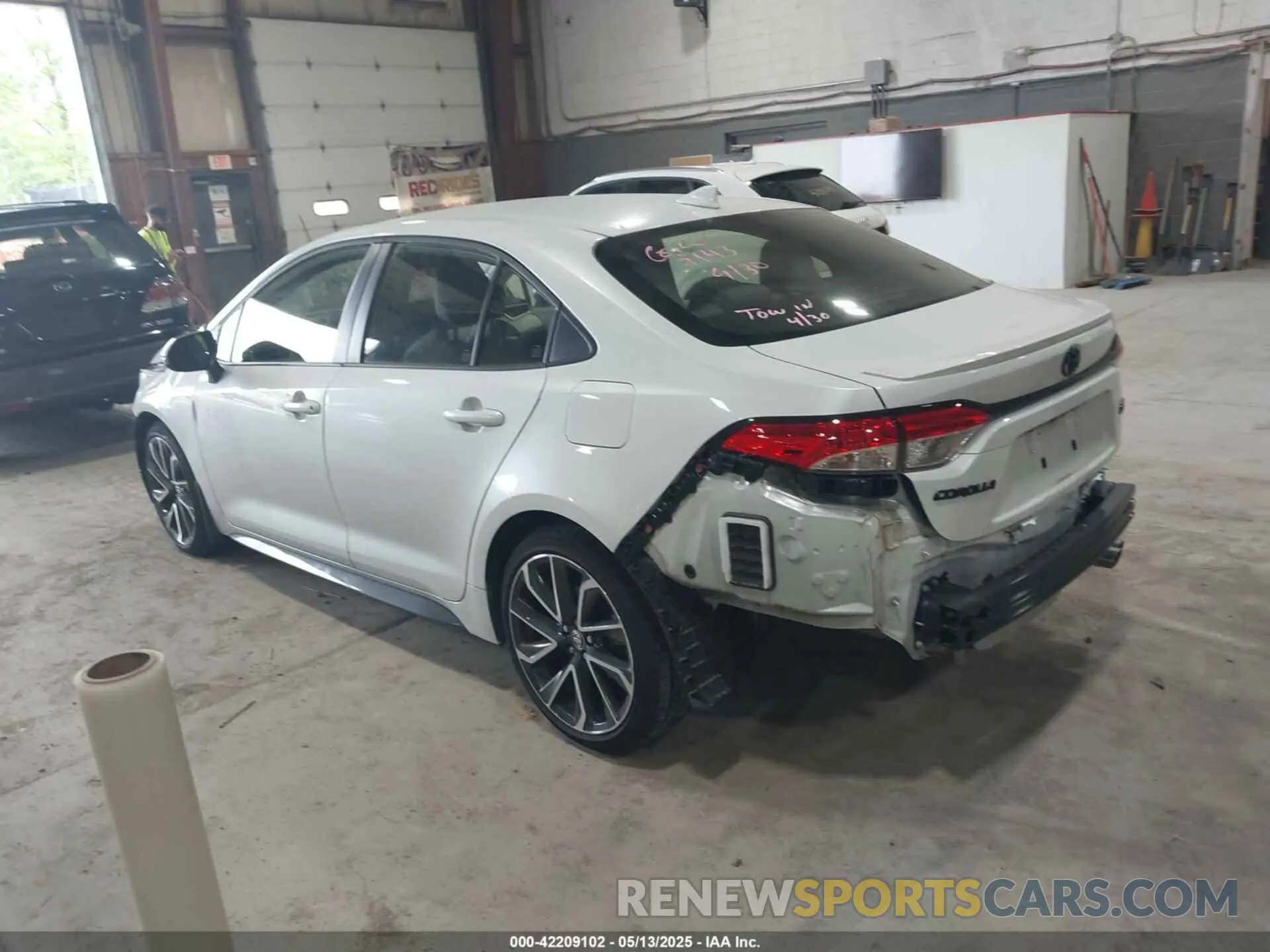 3 Photograph of a damaged car JTDS4MCE5N3509566 TOYOTA COROLLA 2022