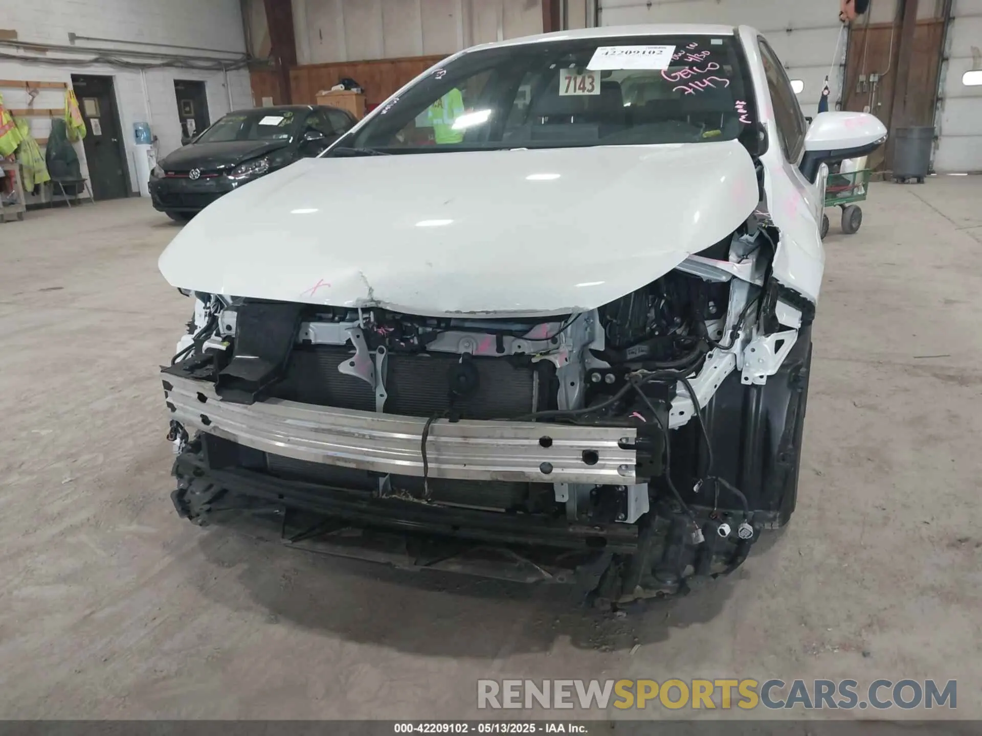 6 Photograph of a damaged car JTDS4MCE5N3509566 TOYOTA COROLLA 2022