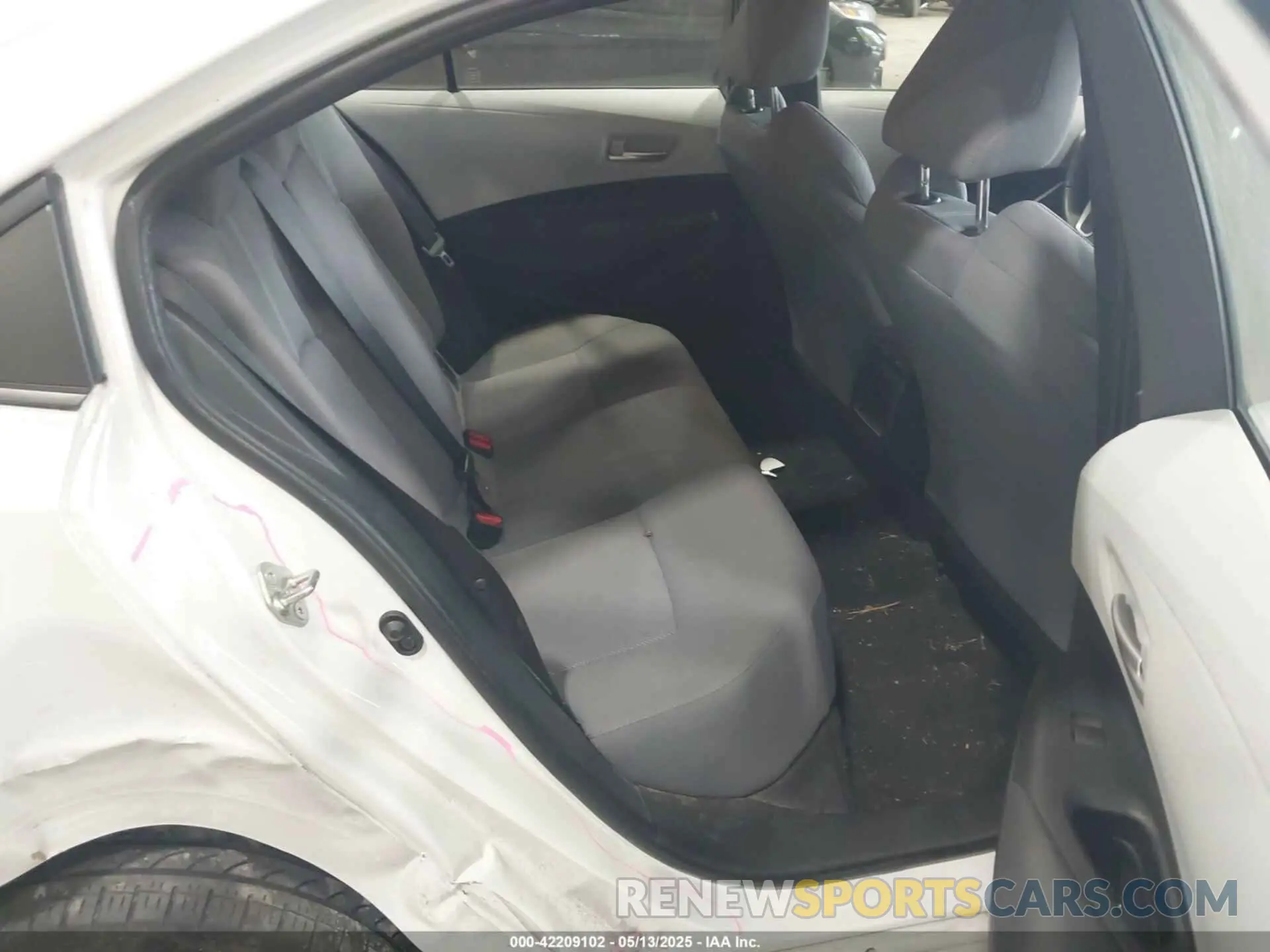 8 Photograph of a damaged car JTDS4MCE5N3509566 TOYOTA COROLLA 2022