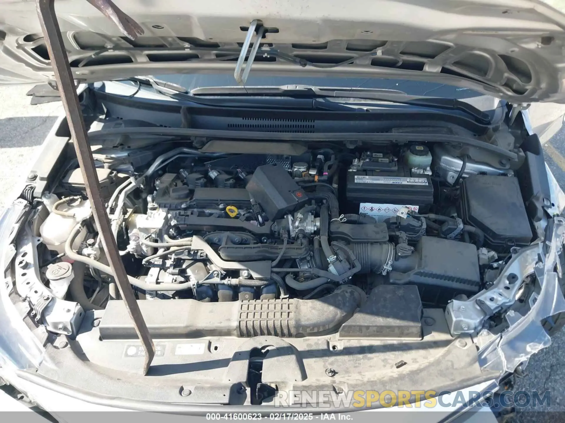 10 Photograph of a damaged car JTDS4MCE5NJ081154 TOYOTA COROLLA 2022