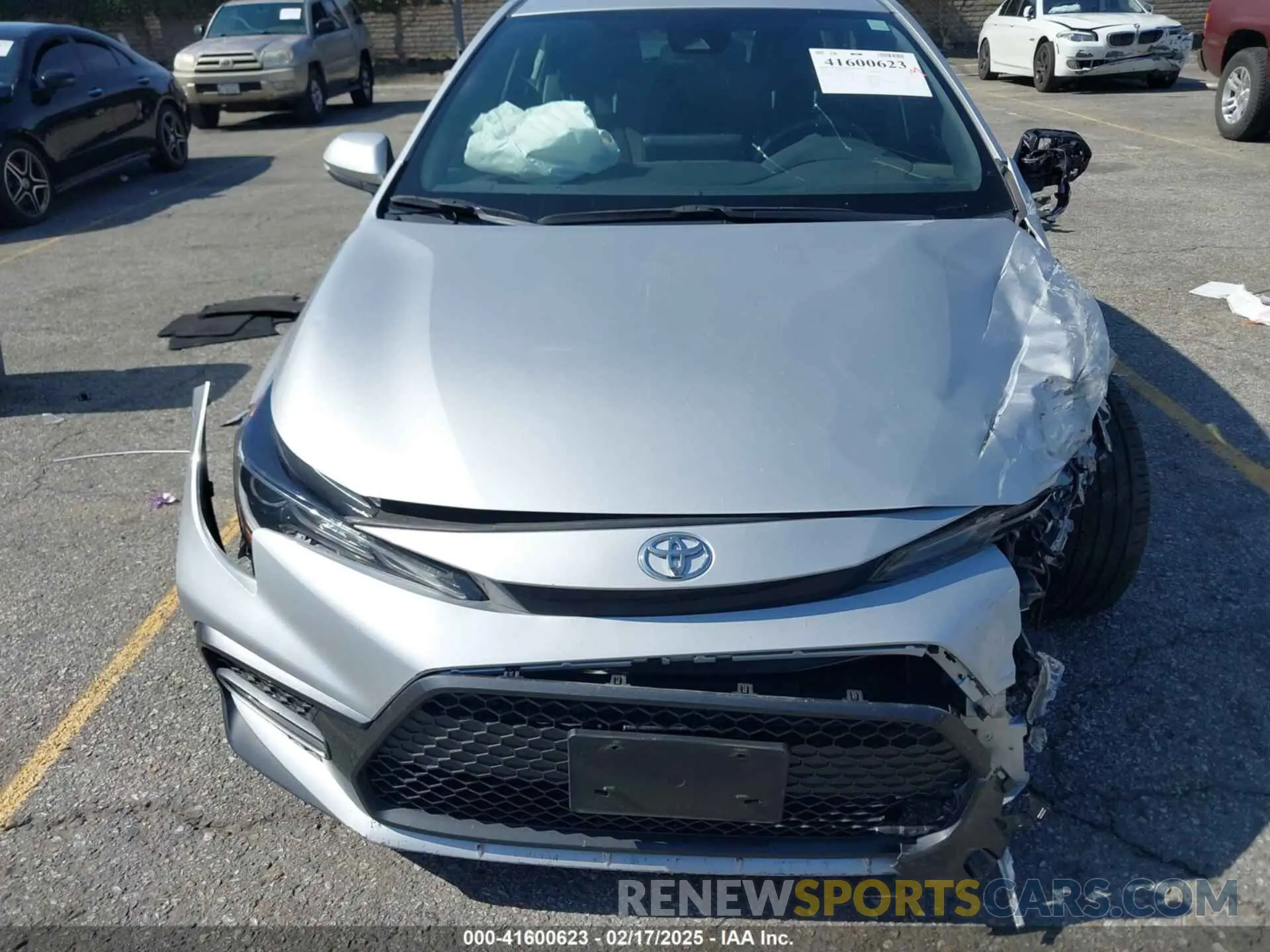 12 Photograph of a damaged car JTDS4MCE5NJ081154 TOYOTA COROLLA 2022