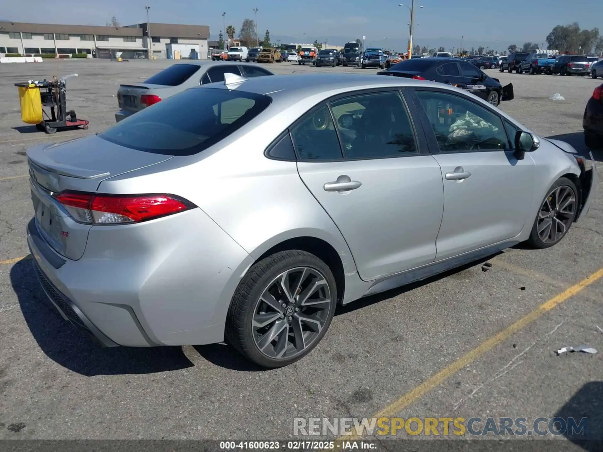 4 Photograph of a damaged car JTDS4MCE5NJ081154 TOYOTA COROLLA 2022