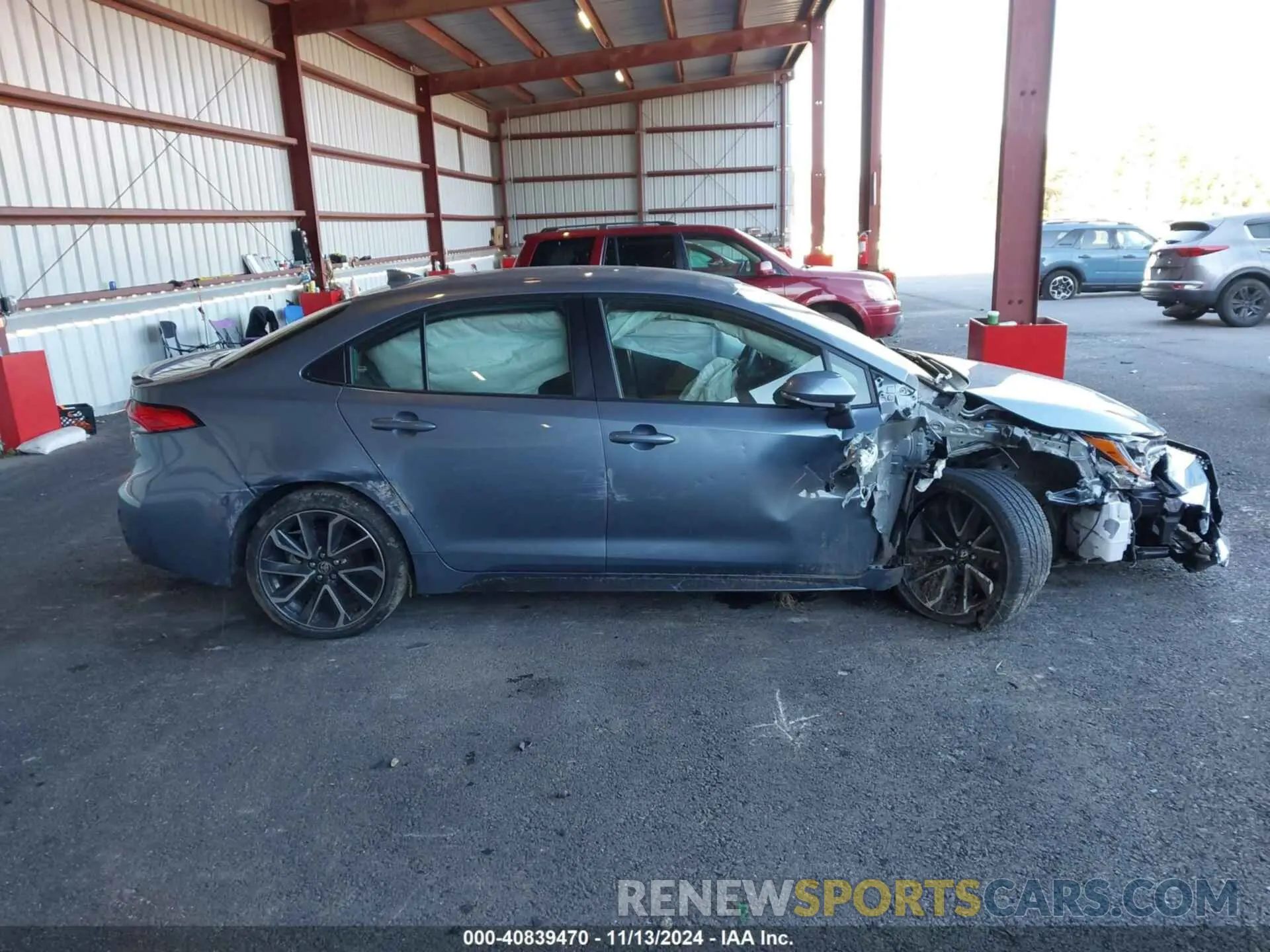 12 Photograph of a damaged car JTDS4MCE5NJ084121 TOYOTA COROLLA 2022