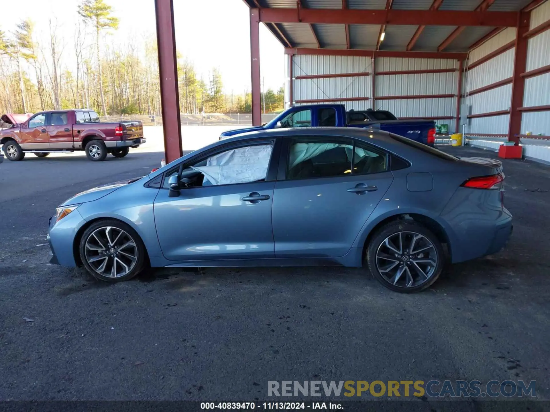 13 Photograph of a damaged car JTDS4MCE5NJ084121 TOYOTA COROLLA 2022