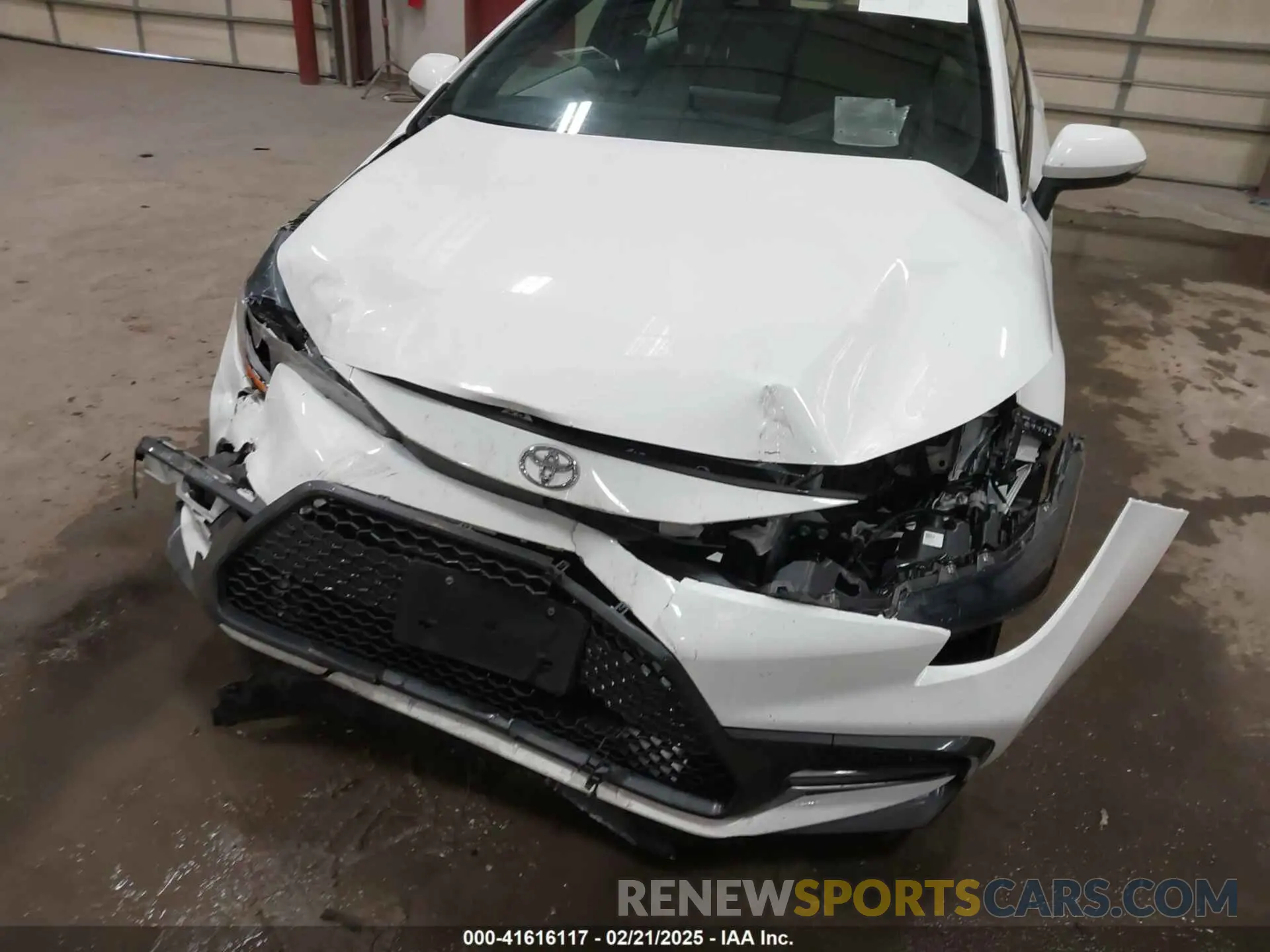 6 Photograph of a damaged car JTDS4MCE5NJ085155 TOYOTA COROLLA 2022