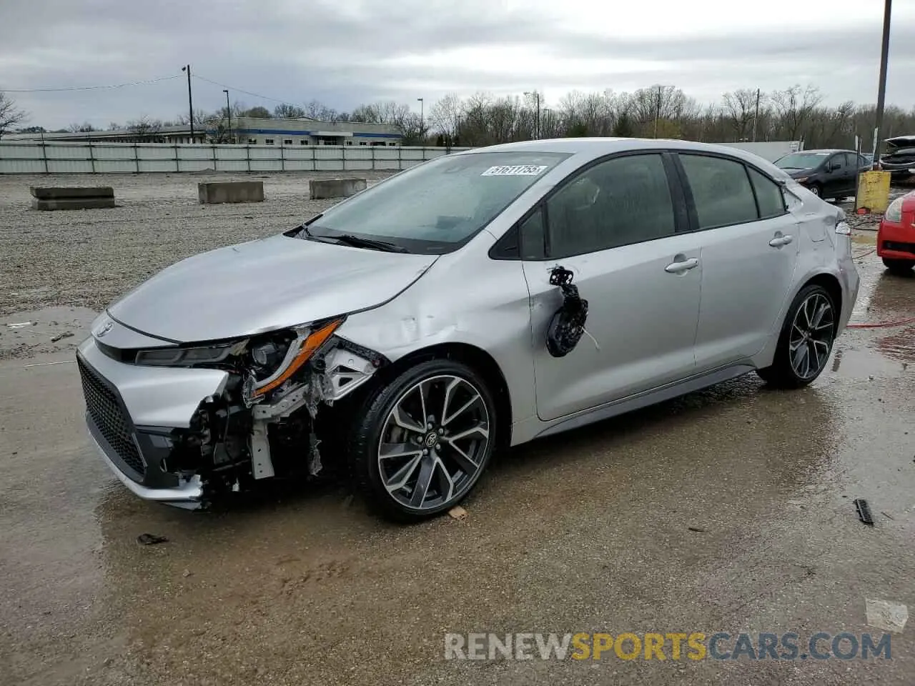 1 Photograph of a damaged car JTDS4MCE5NJ095832 TOYOTA COROLLA 2022