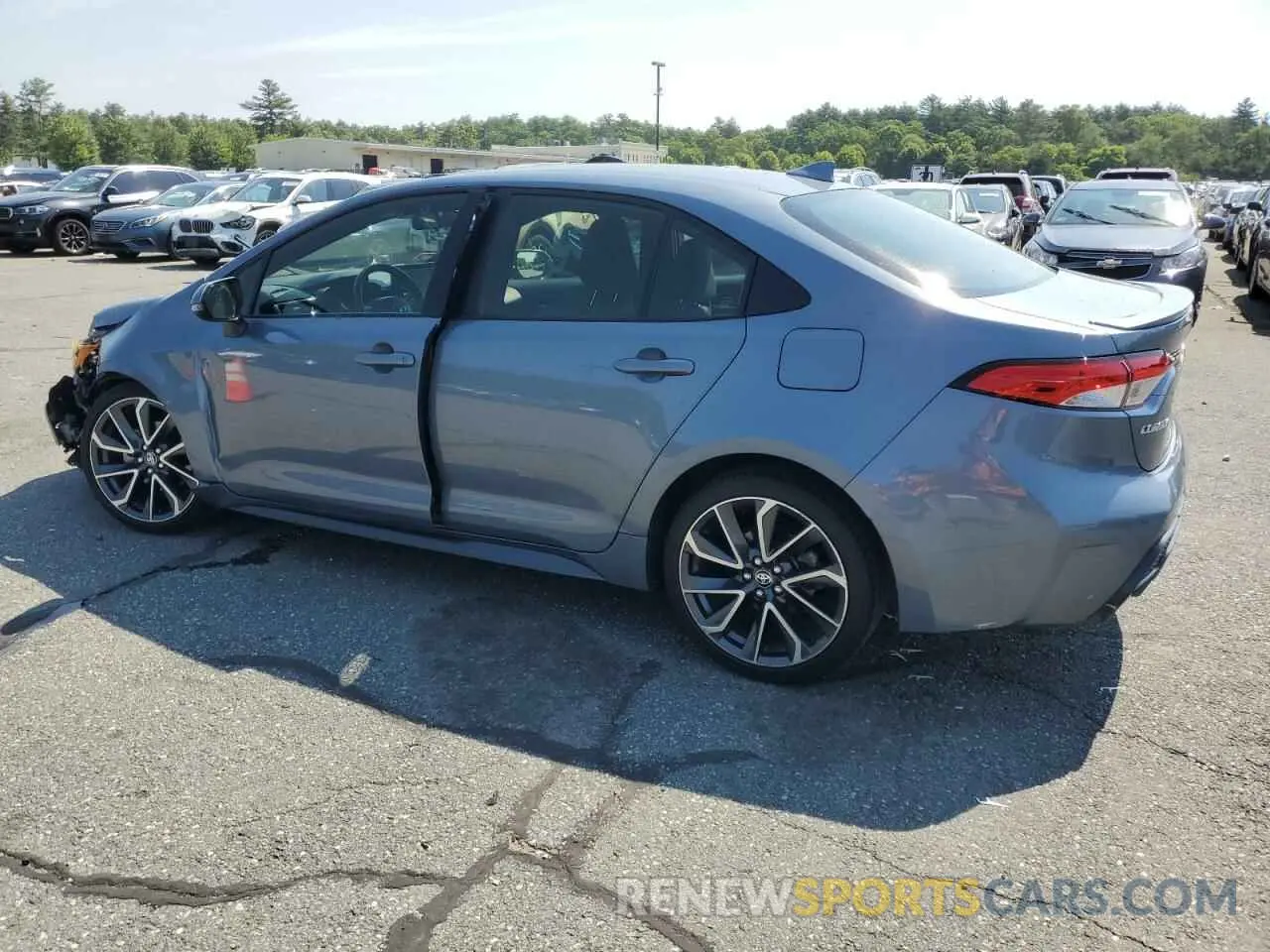 2 Photograph of a damaged car JTDS4MCE6N3500990 TOYOTA COROLLA 2022