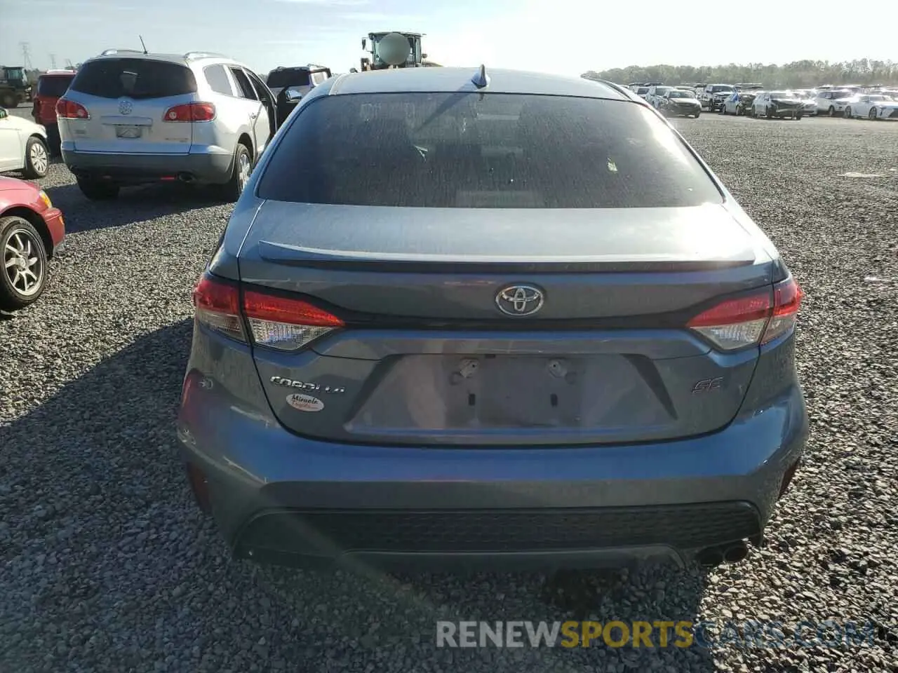 6 Photograph of a damaged car JTDS4MCE6N3502173 TOYOTA COROLLA 2022