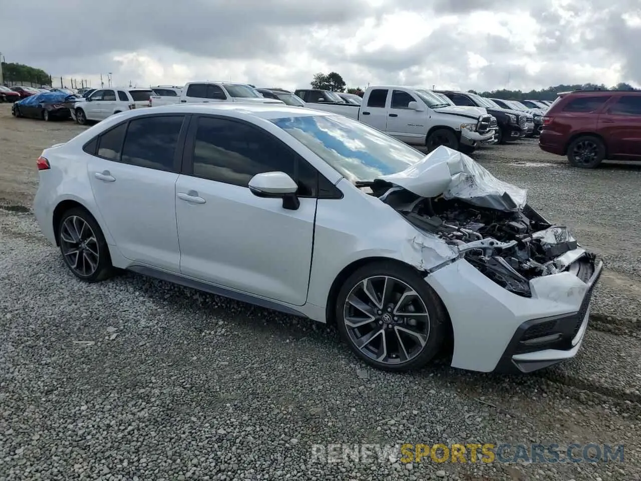 4 Photograph of a damaged car JTDS4MCE6N3503985 TOYOTA COROLLA 2022