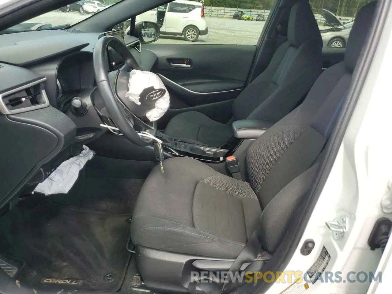 7 Photograph of a damaged car JTDS4MCE6N3503985 TOYOTA COROLLA 2022