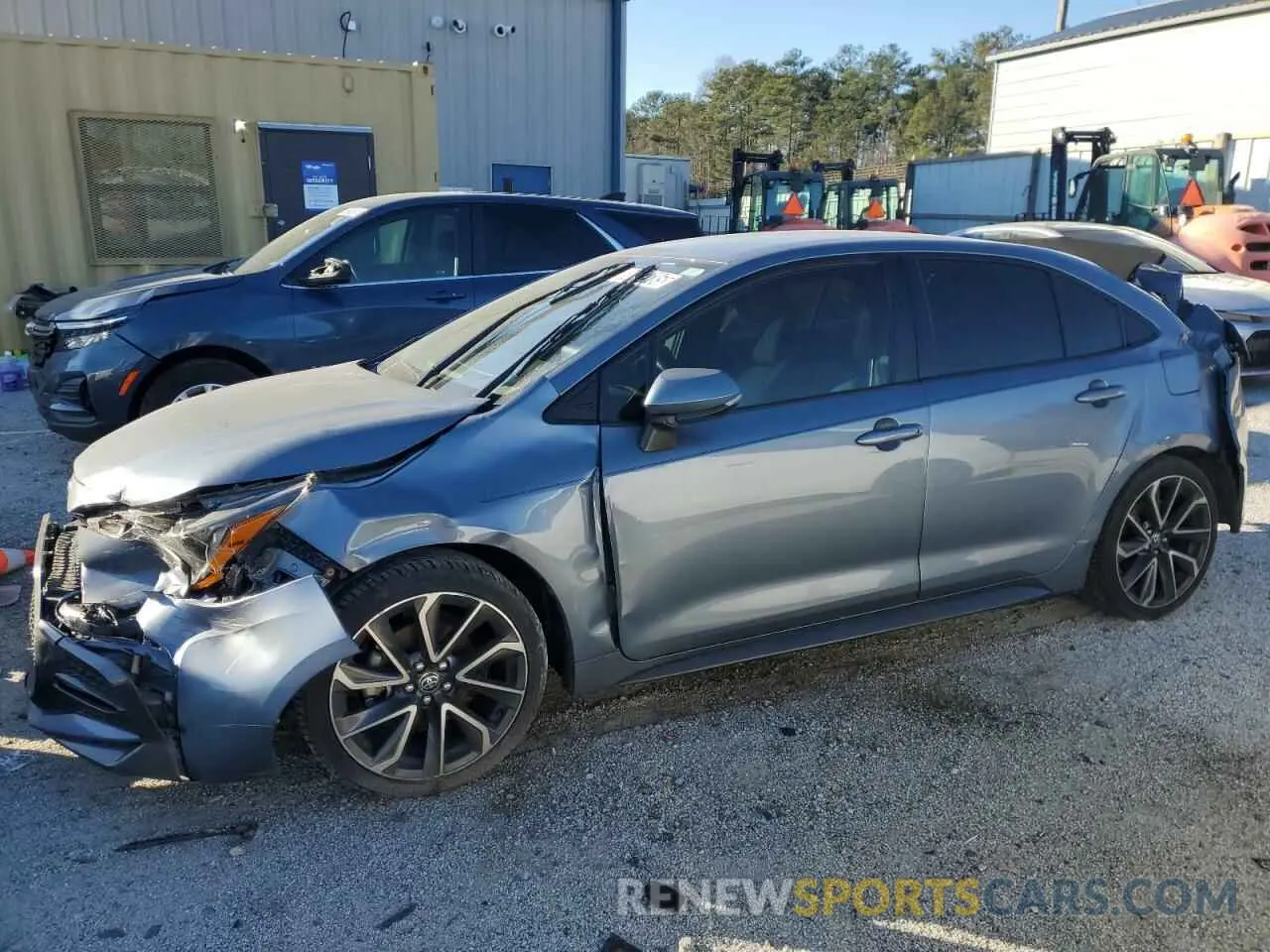 1 Photograph of a damaged car JTDS4MCE6N3504330 TOYOTA COROLLA 2022