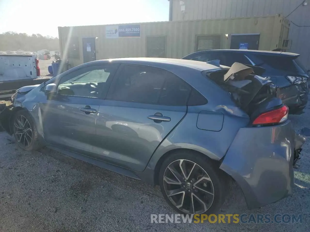 2 Photograph of a damaged car JTDS4MCE6N3504330 TOYOTA COROLLA 2022