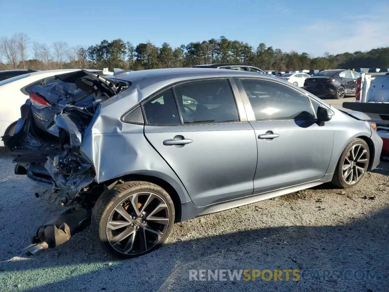 3 Photograph of a damaged car JTDS4MCE6N3504330 TOYOTA COROLLA 2022