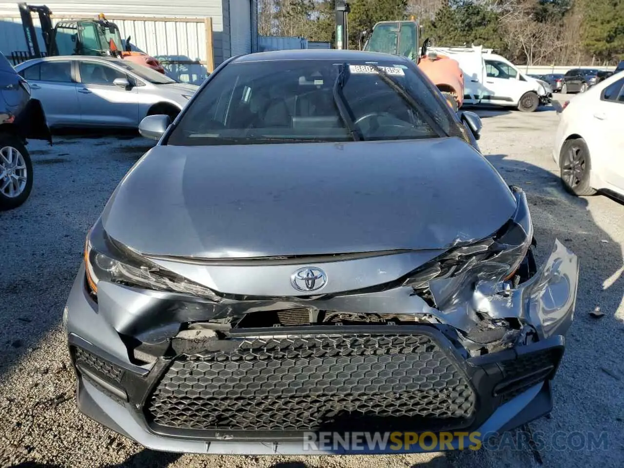 5 Photograph of a damaged car JTDS4MCE6N3504330 TOYOTA COROLLA 2022