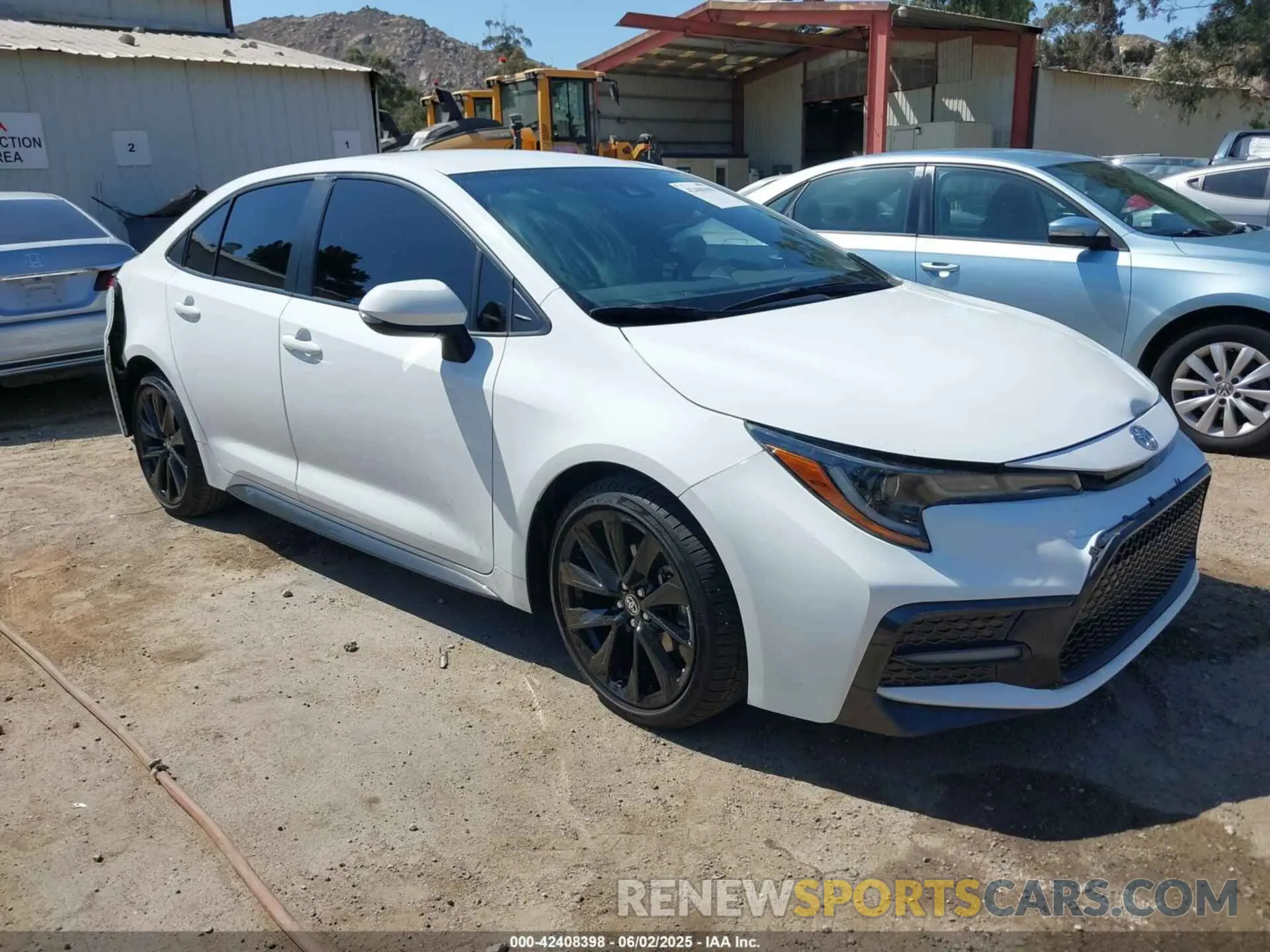 1 Photograph of a damaged car JTDS4MCE6N3505137 TOYOTA COROLLA 2022