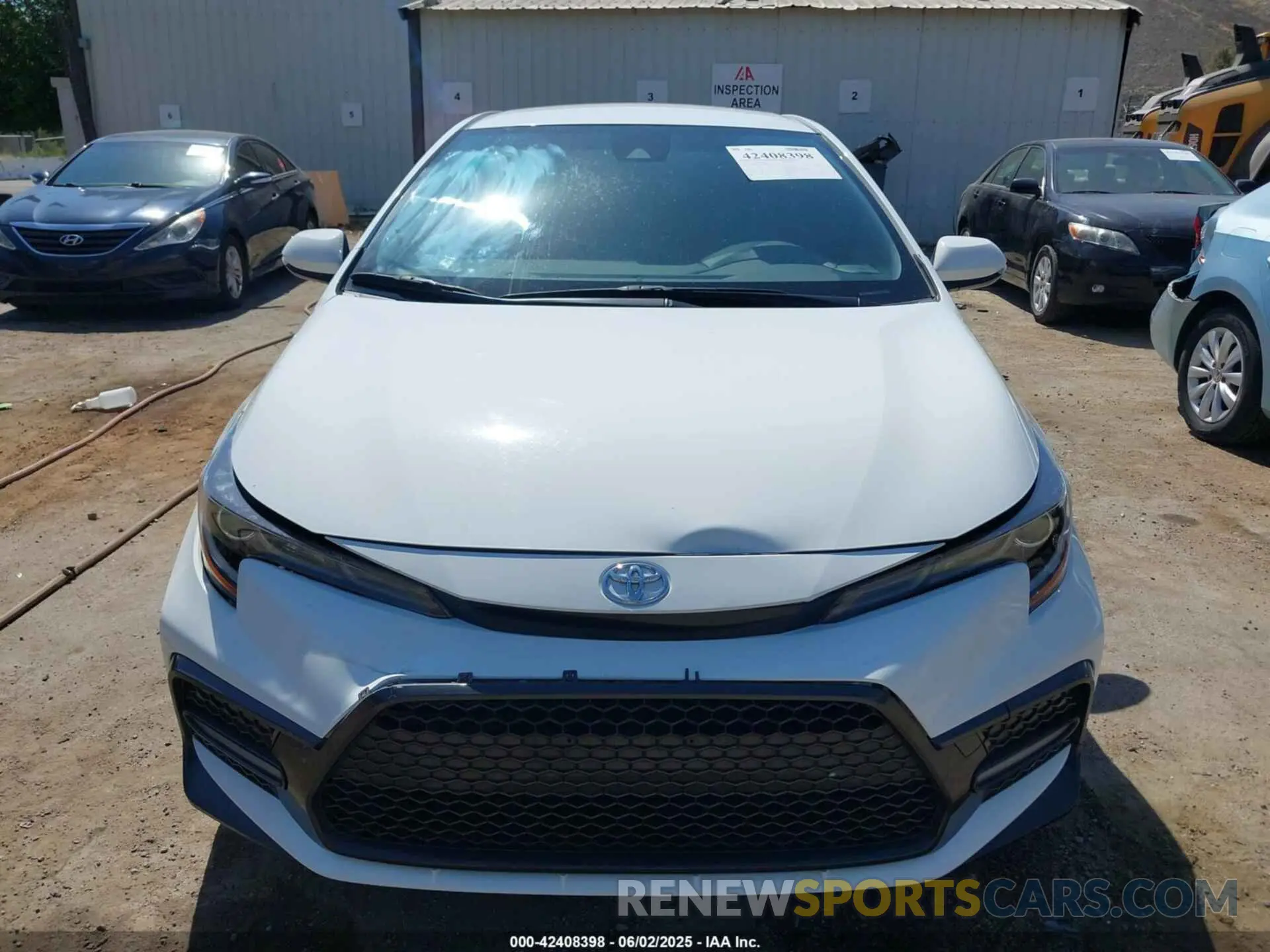 12 Photograph of a damaged car JTDS4MCE6N3505137 TOYOTA COROLLA 2022