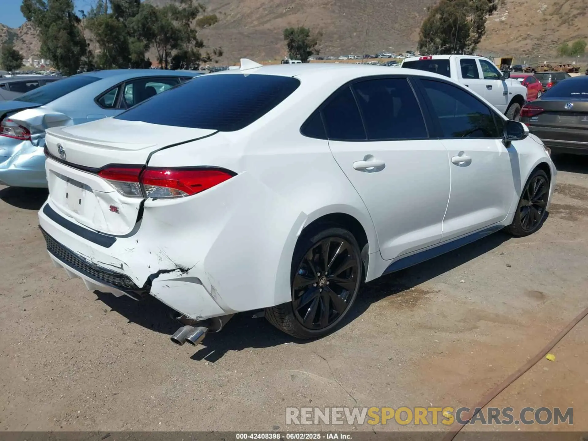 4 Photograph of a damaged car JTDS4MCE6N3505137 TOYOTA COROLLA 2022