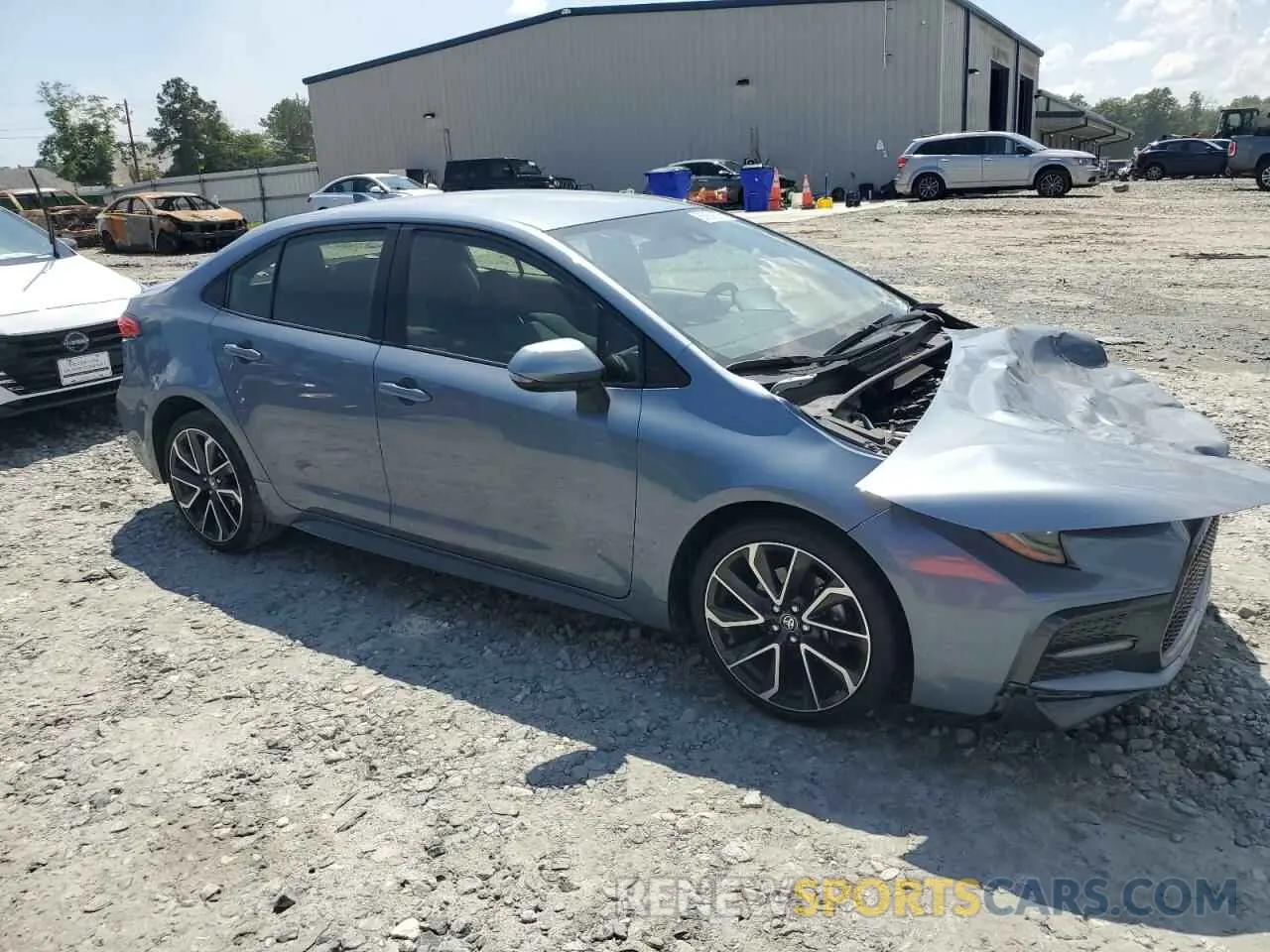 4 Photograph of a damaged car JTDS4MCE6N3505879 TOYOTA COROLLA 2022