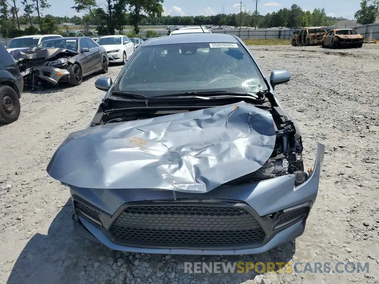5 Photograph of a damaged car JTDS4MCE6N3505879 TOYOTA COROLLA 2022