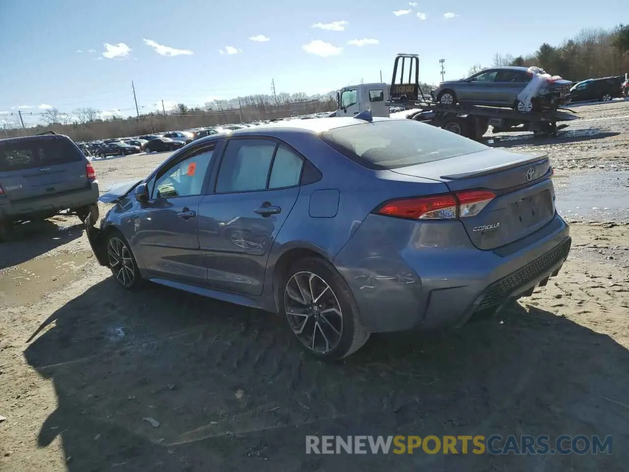 2 Photograph of a damaged car JTDS4MCE6N3510371 TOYOTA COROLLA 2022