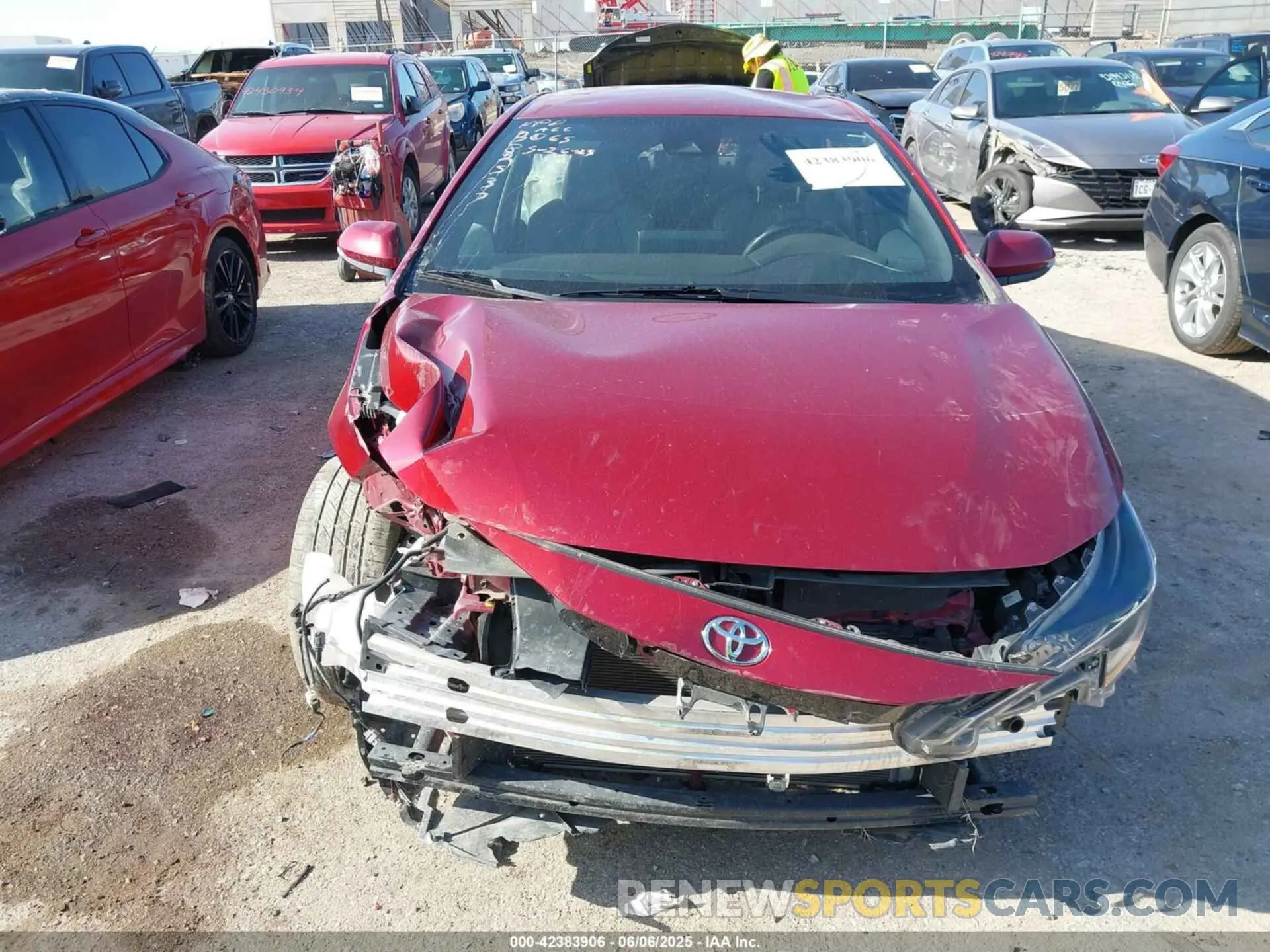 13 Photograph of a damaged car JTDS4MCE6NJ082426 TOYOTA COROLLA 2022