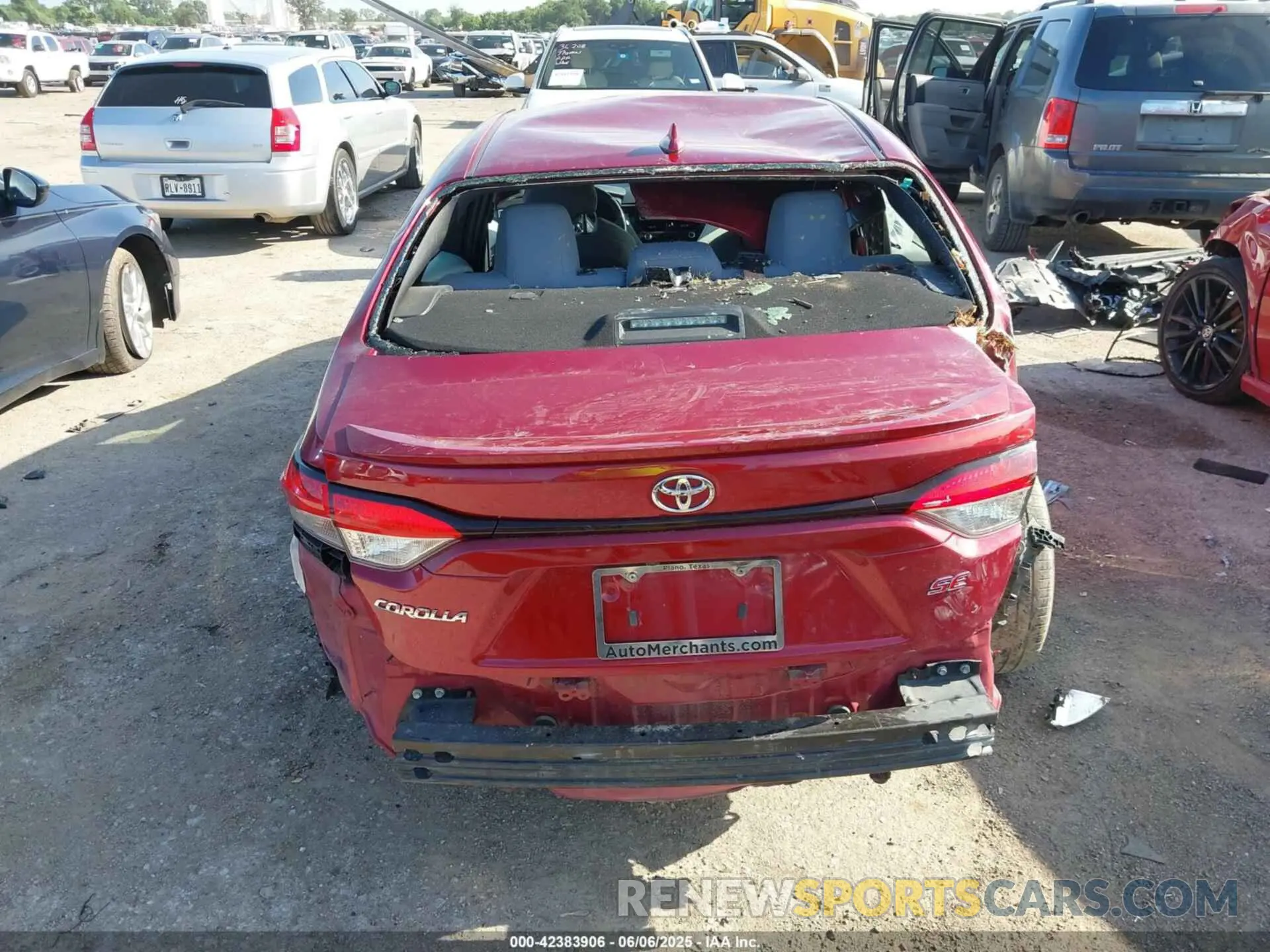 17 Photograph of a damaged car JTDS4MCE6NJ082426 TOYOTA COROLLA 2022