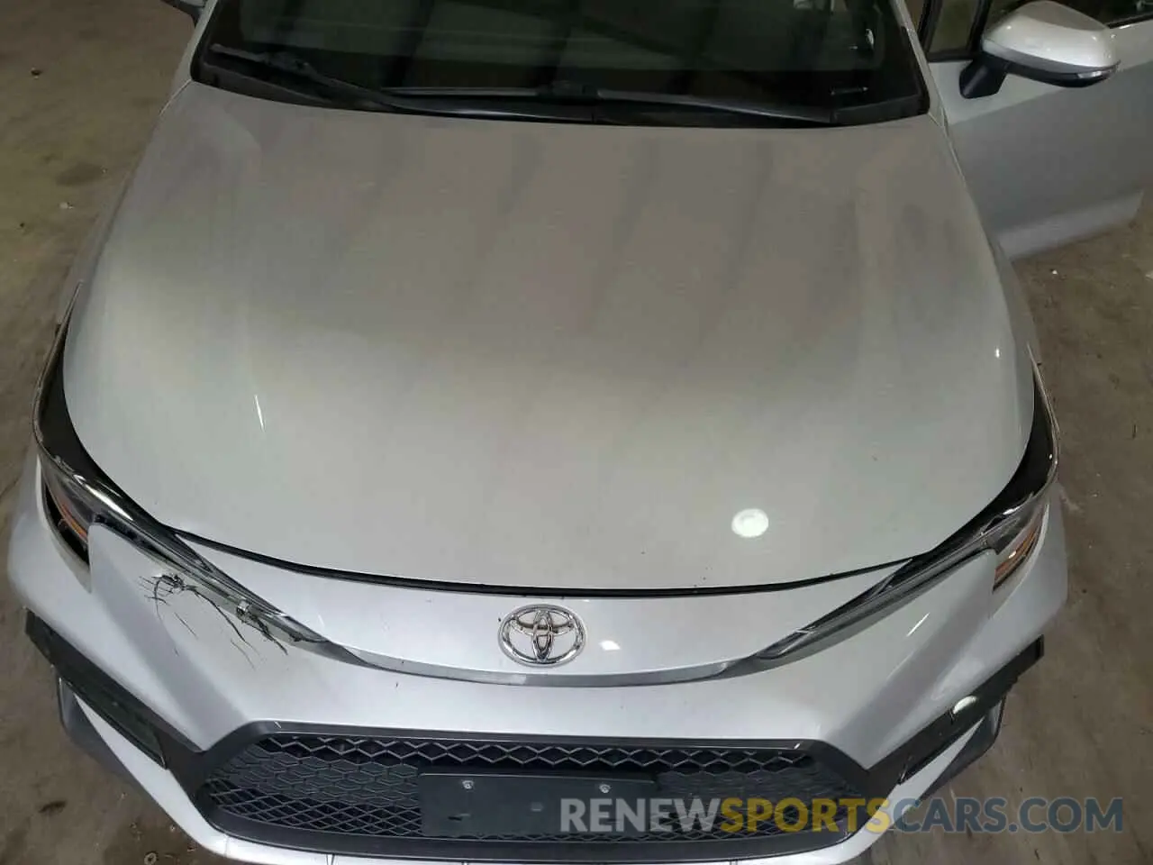 11 Photograph of a damaged car JTDS4MCE6NJ087058 TOYOTA COROLLA 2022