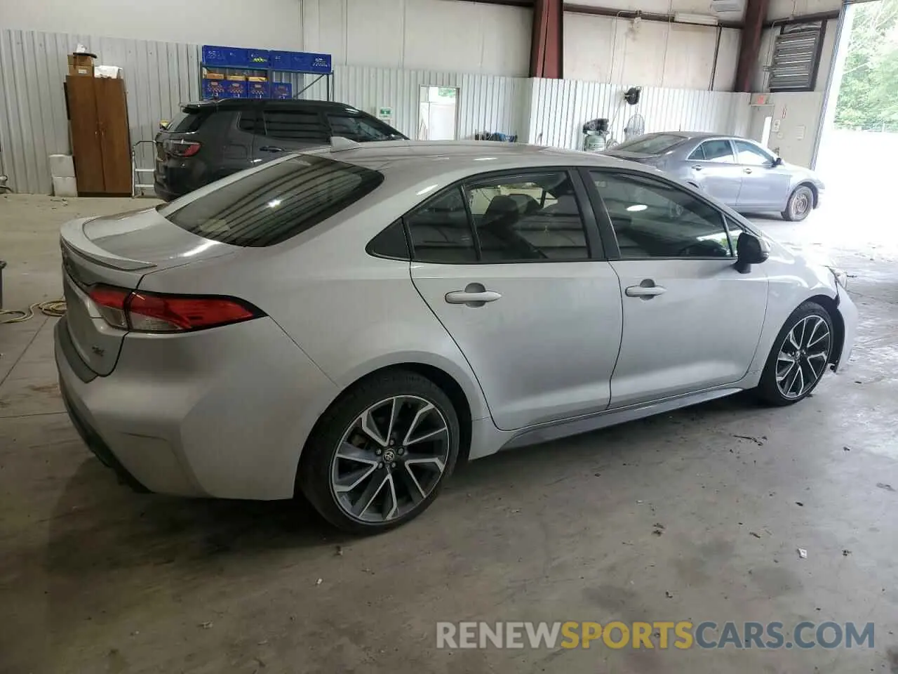3 Photograph of a damaged car JTDS4MCE6NJ087058 TOYOTA COROLLA 2022