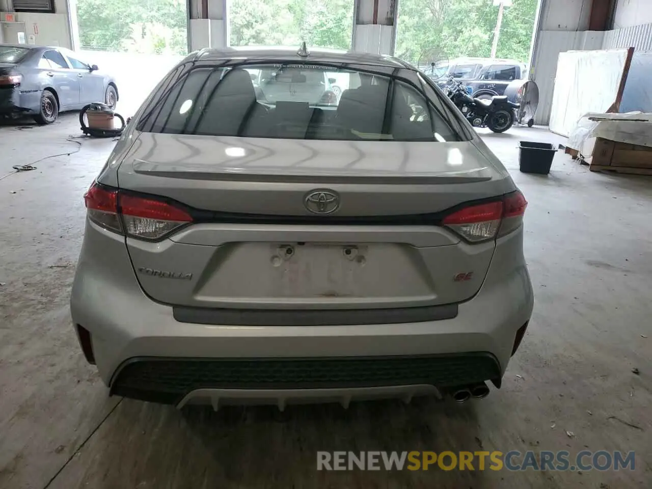 6 Photograph of a damaged car JTDS4MCE6NJ087058 TOYOTA COROLLA 2022