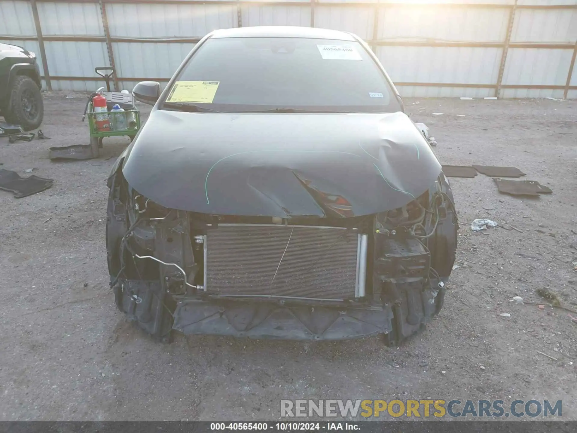 12 Photograph of a damaged car JTDS4MCE6NJ092759 TOYOTA COROLLA 2022