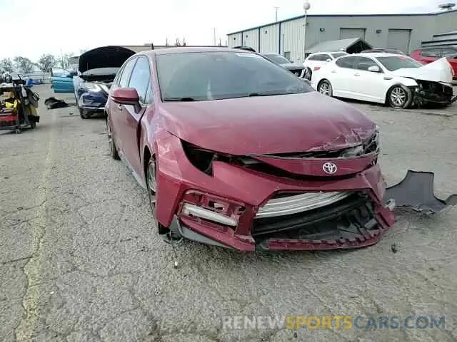 11 Photograph of a damaged car JTDS4MCE6NJ093443 TOYOTA COROLLA 2022