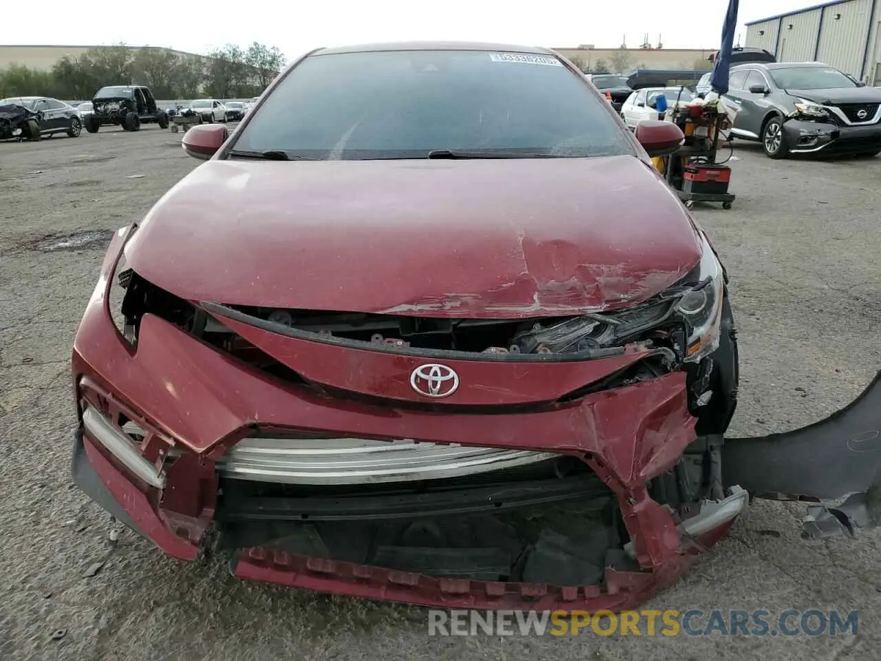 5 Photograph of a damaged car JTDS4MCE6NJ093443 TOYOTA COROLLA 2022