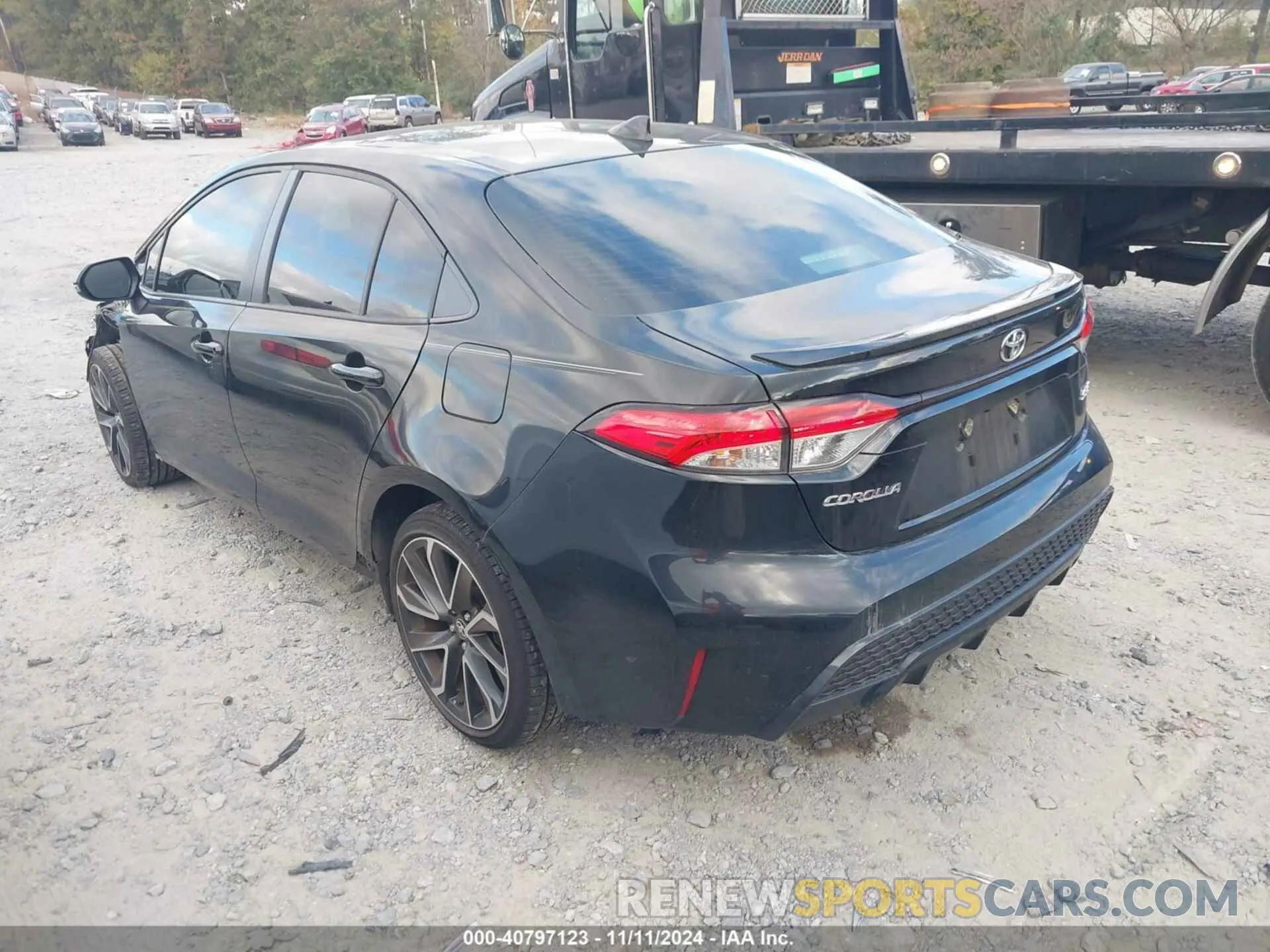 3 Photograph of a damaged car JTDS4MCE6NJ095581 TOYOTA COROLLA 2022