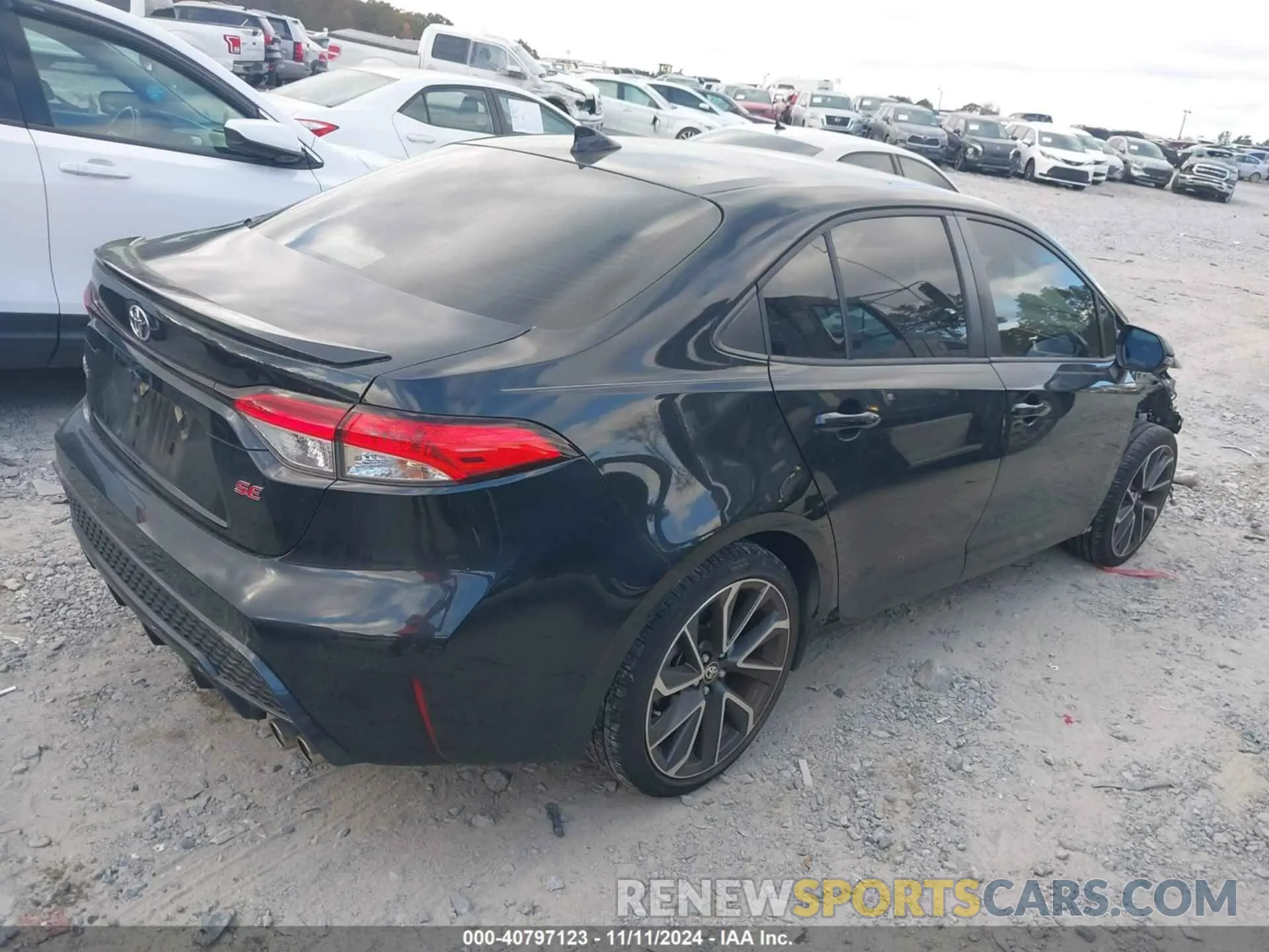 4 Photograph of a damaged car JTDS4MCE6NJ095581 TOYOTA COROLLA 2022