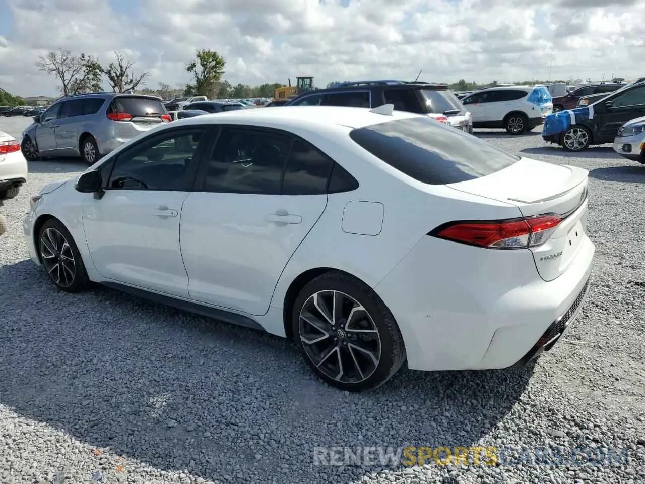 2 Photograph of a damaged car JTDS4MCE7N3502392 TOYOTA COROLLA 2022