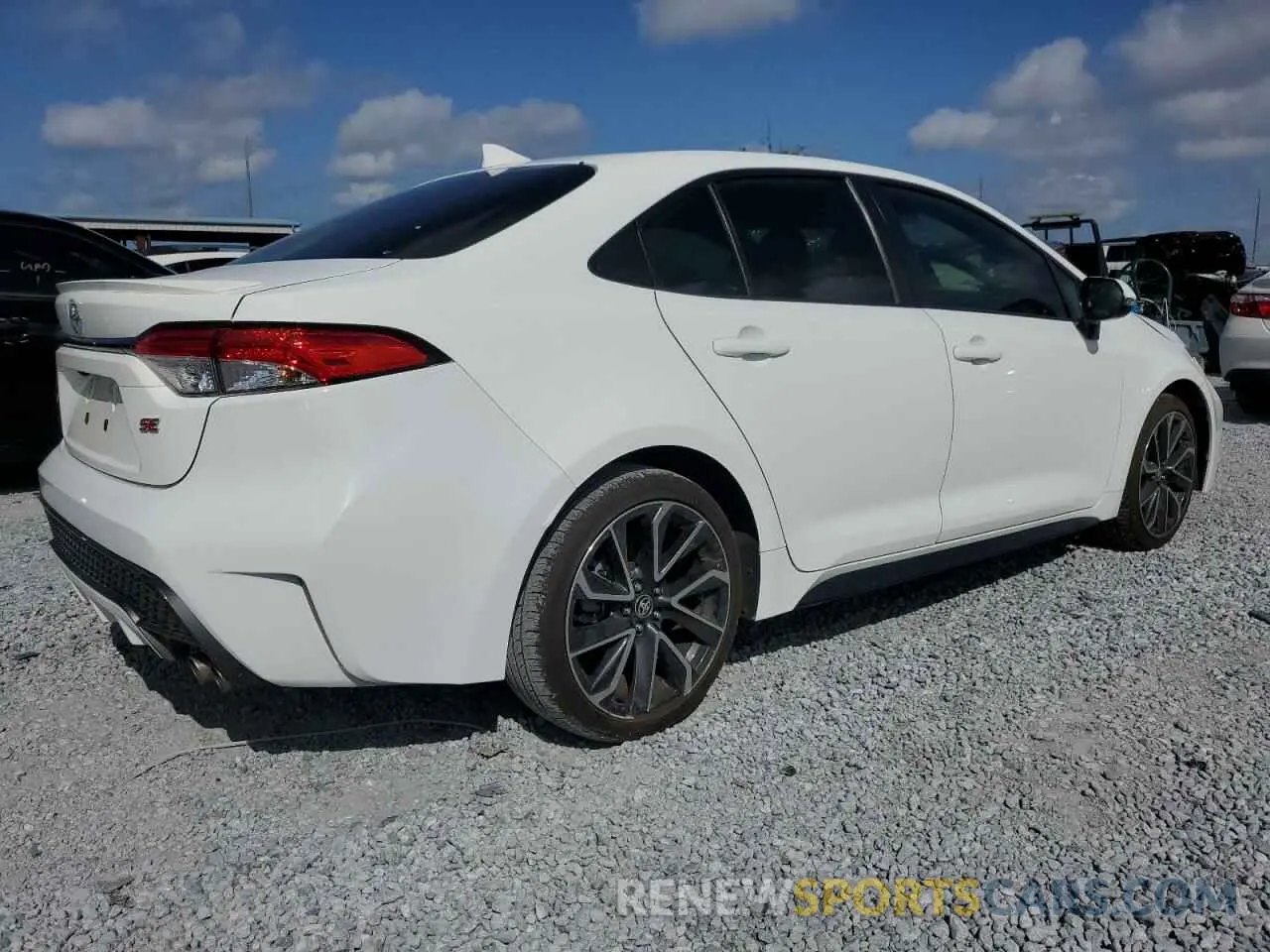 3 Photograph of a damaged car JTDS4MCE7N3502392 TOYOTA COROLLA 2022