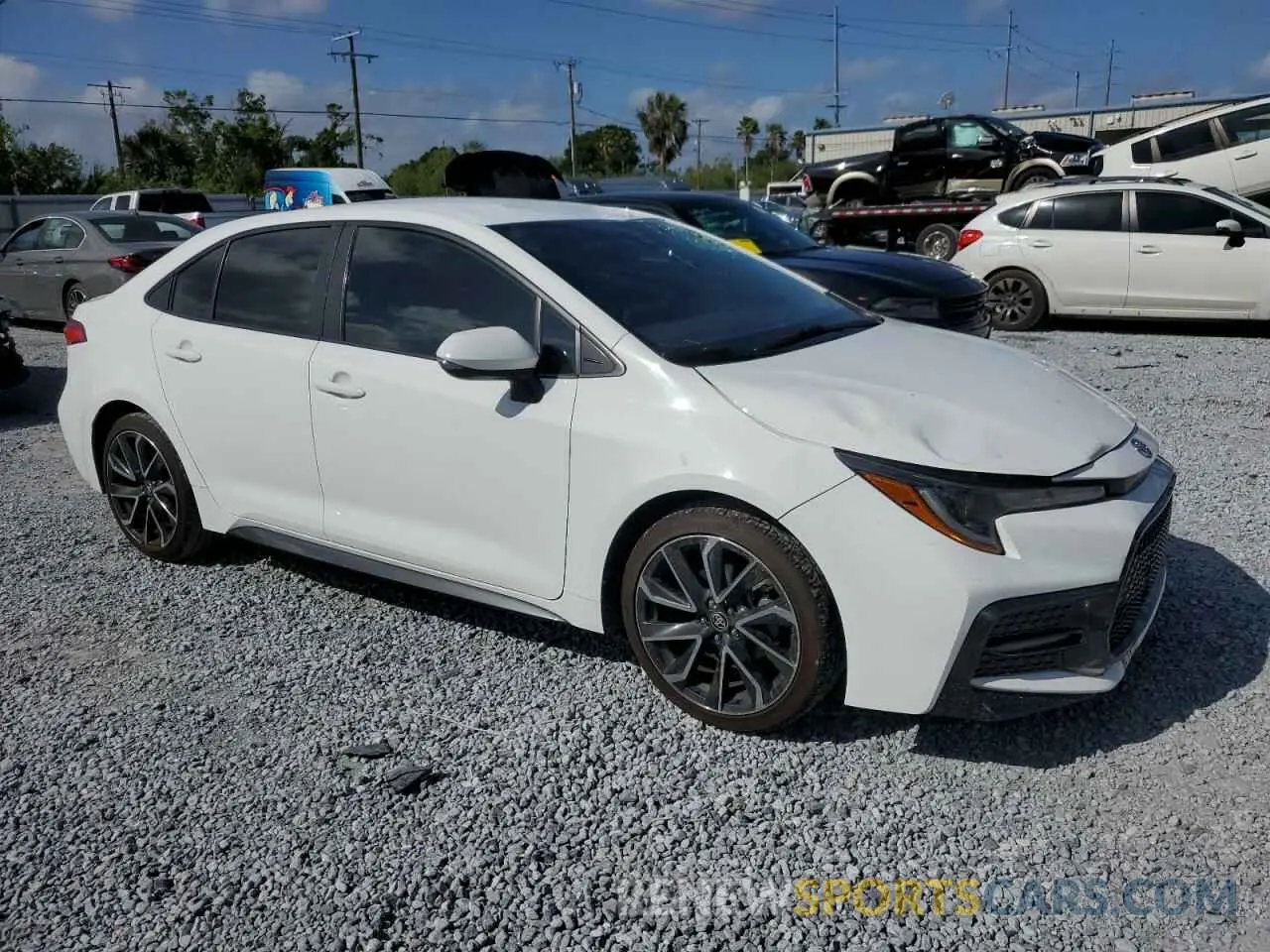 4 Photograph of a damaged car JTDS4MCE7N3502392 TOYOTA COROLLA 2022