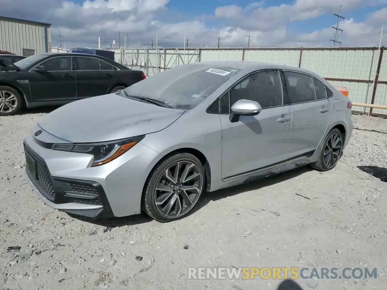 1 Photograph of a damaged car JTDS4MCE7N3503526 TOYOTA COROLLA 2022